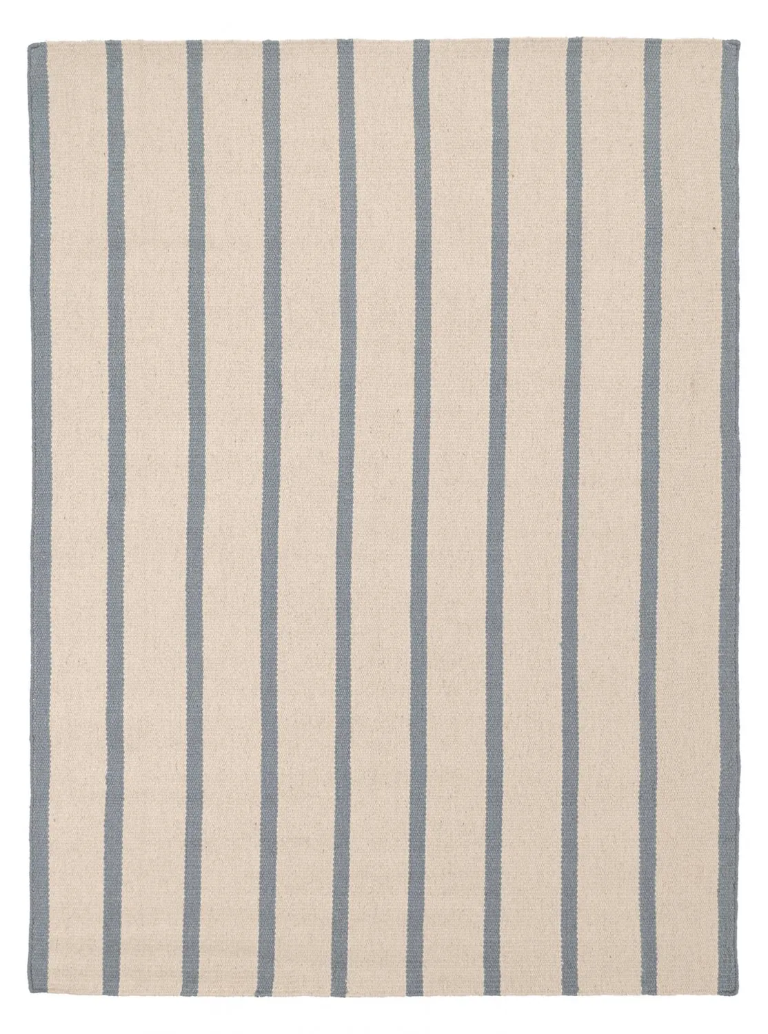 Wool rug - Luton (faded denim/white)