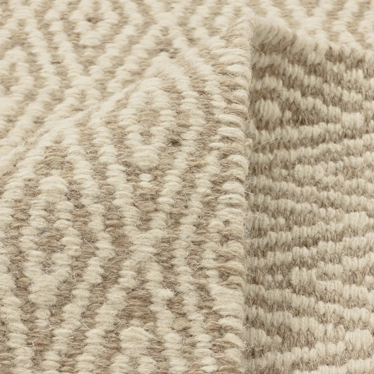 Wool rug - Monastir (beige/white)