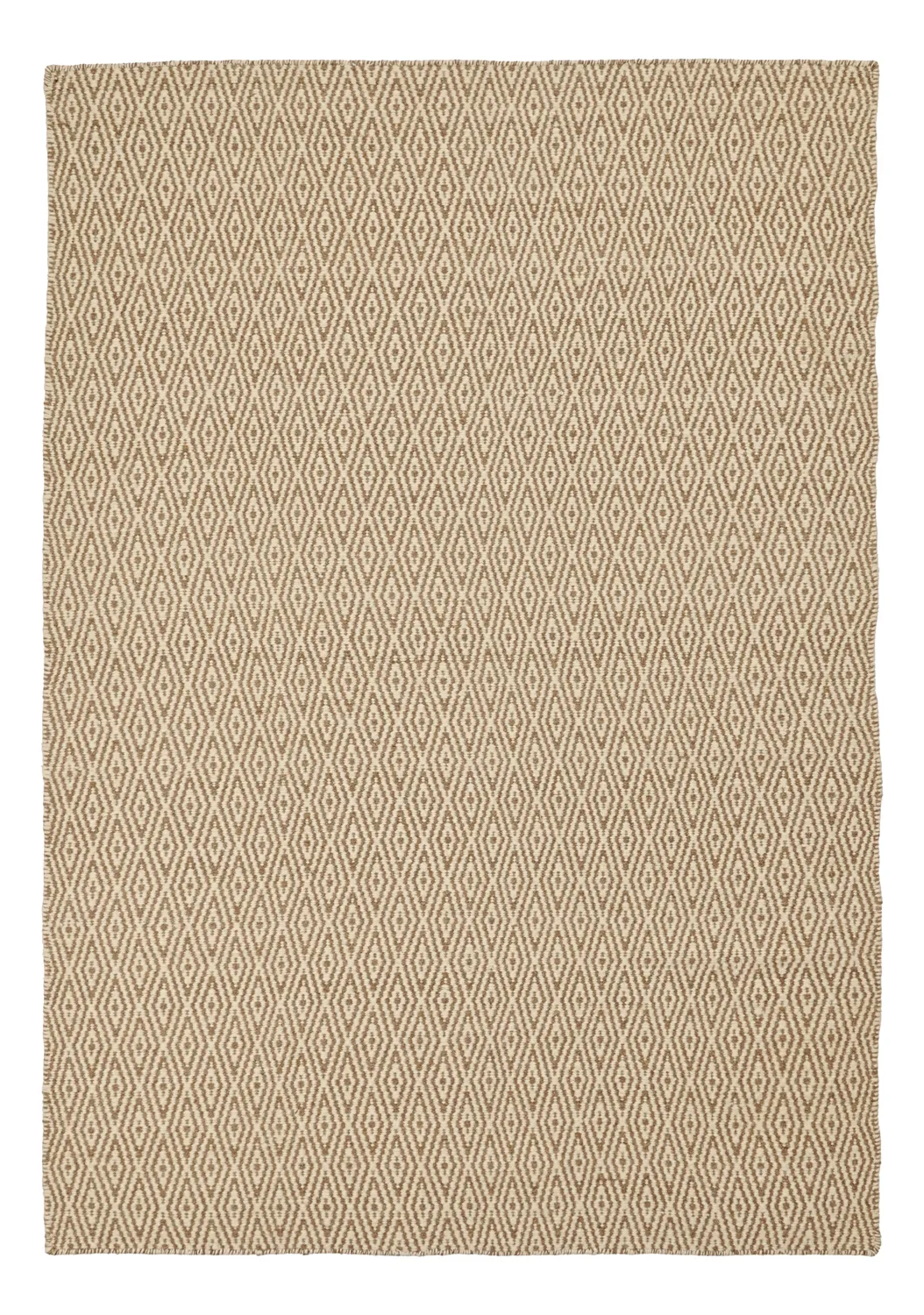 Wool rug - Monastir (brown/white)