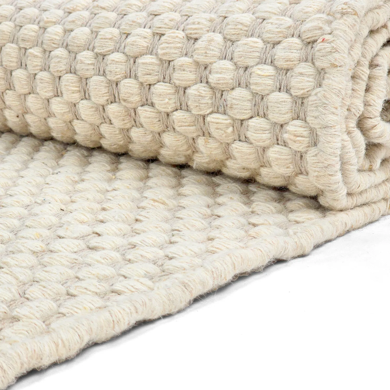 Wool rug - Ovelia (beige/white)