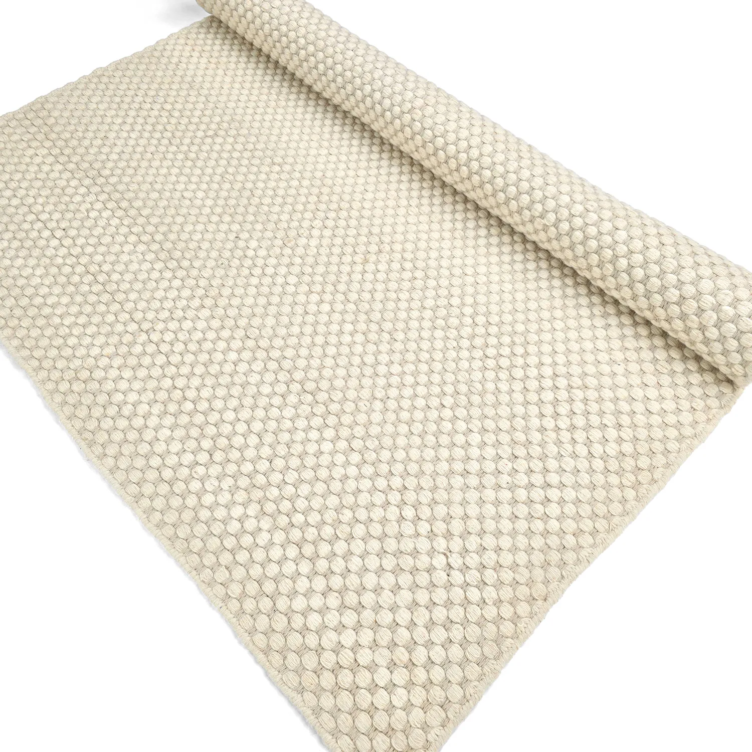 Wool rug - Ovelia (beige/white)
