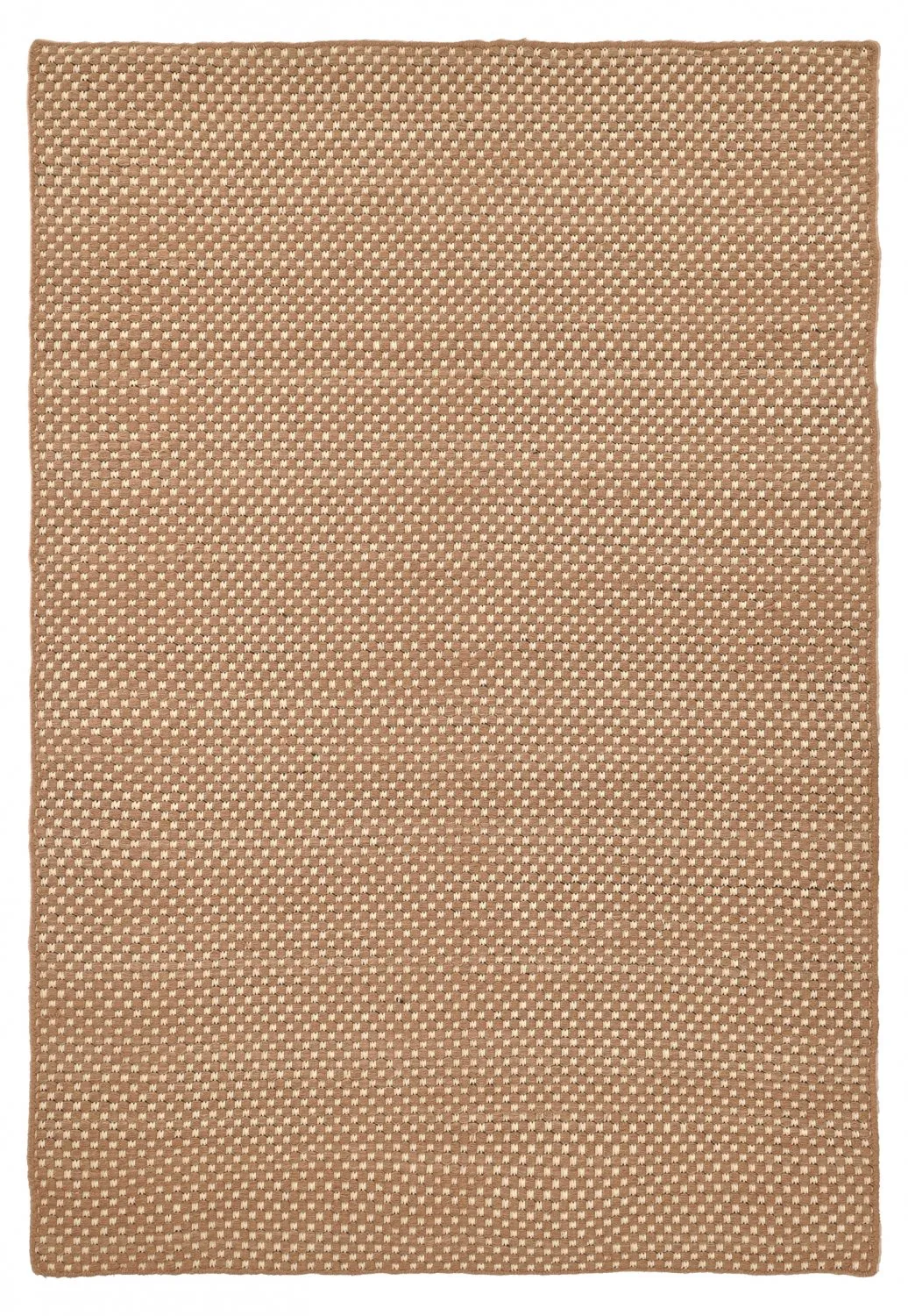 Wool rug - Ovelia (brown/white)