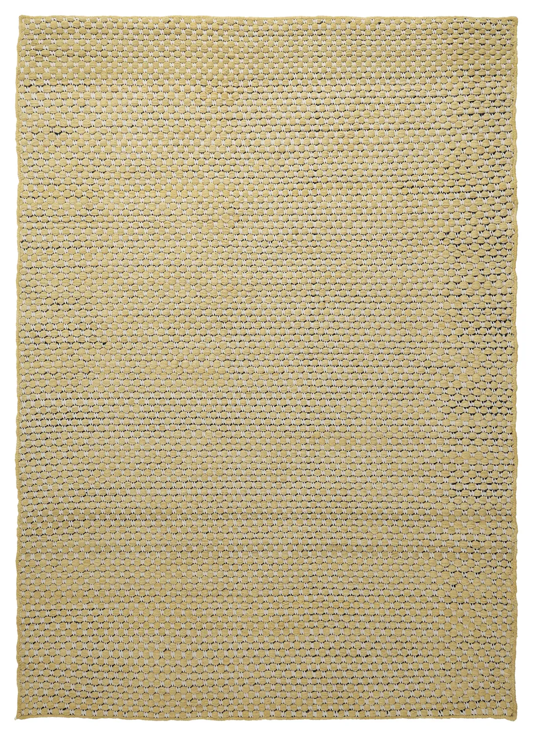 Wool rug - Ovelia (yellow/white)