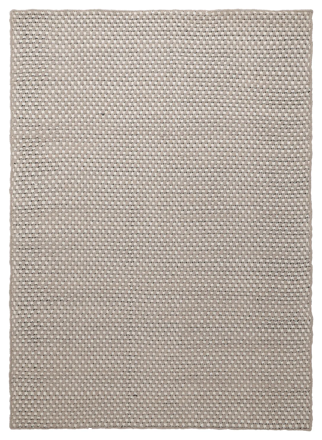 Wool rug - Ovelia (taupe/white)