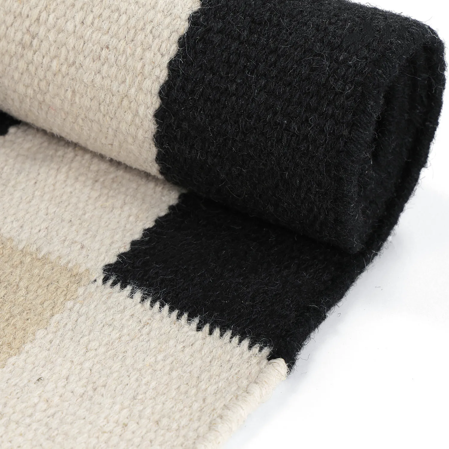 Wool rug - Peniche (cream/beige)