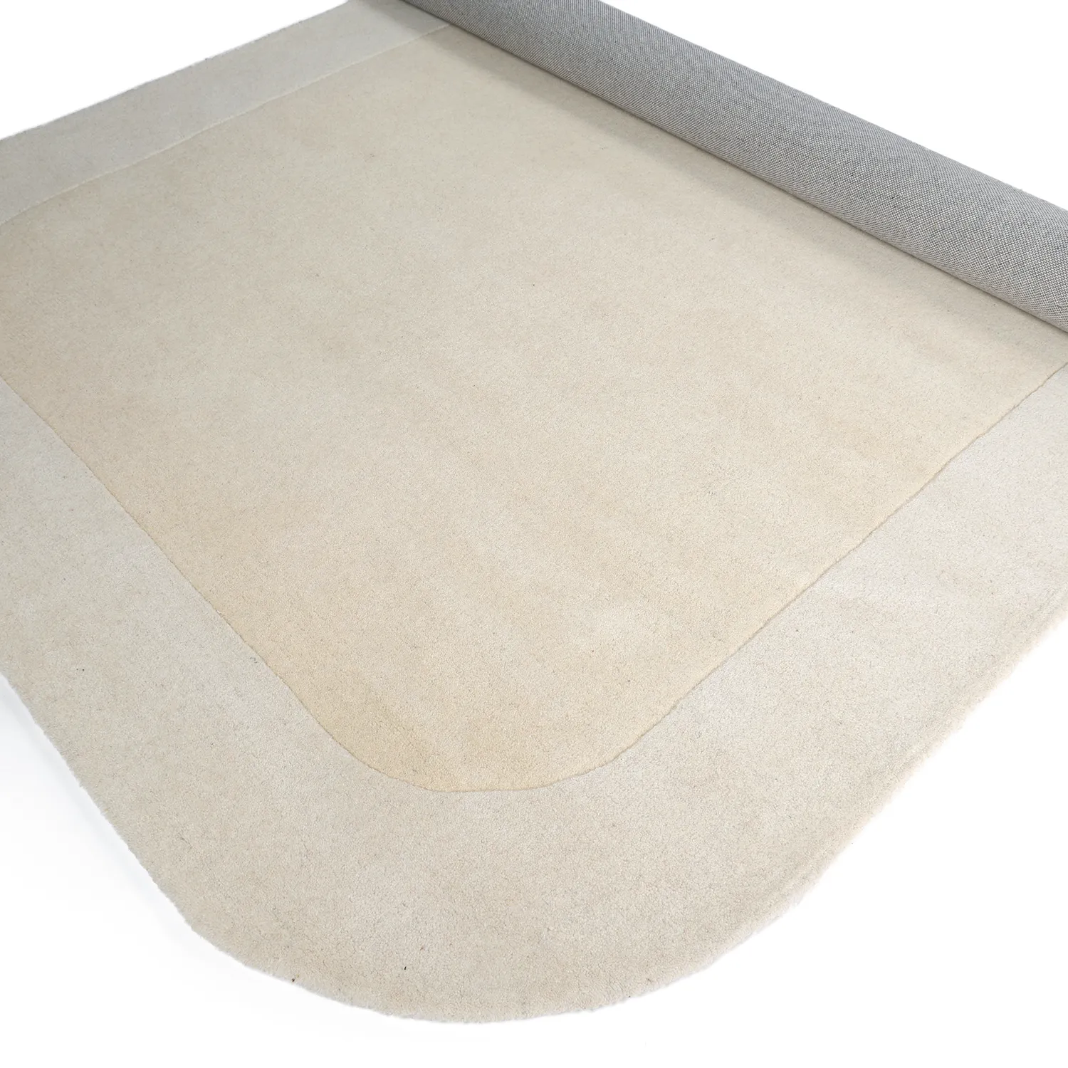 Wool rug - Puri Hand Tufted Wool Premium (cream/white)