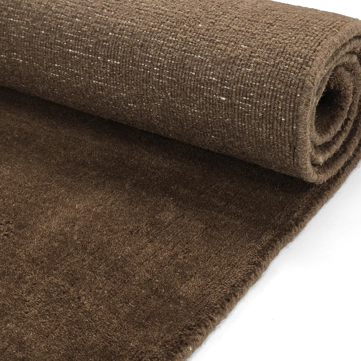 Wool rug - Rozel Handloom Wool Premium (brown)