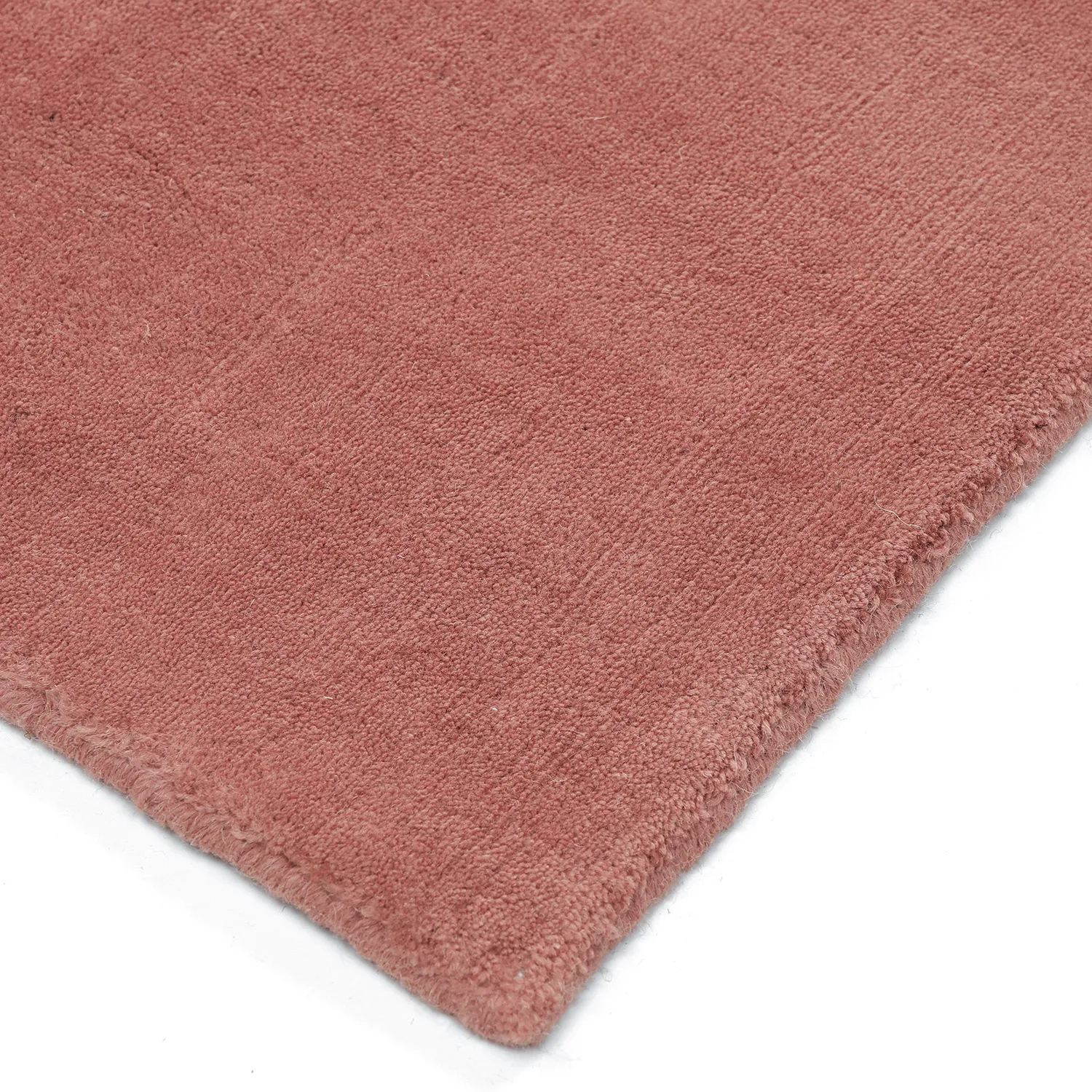Wool rug - Rozel Handloom Wool Premium (dusty red)