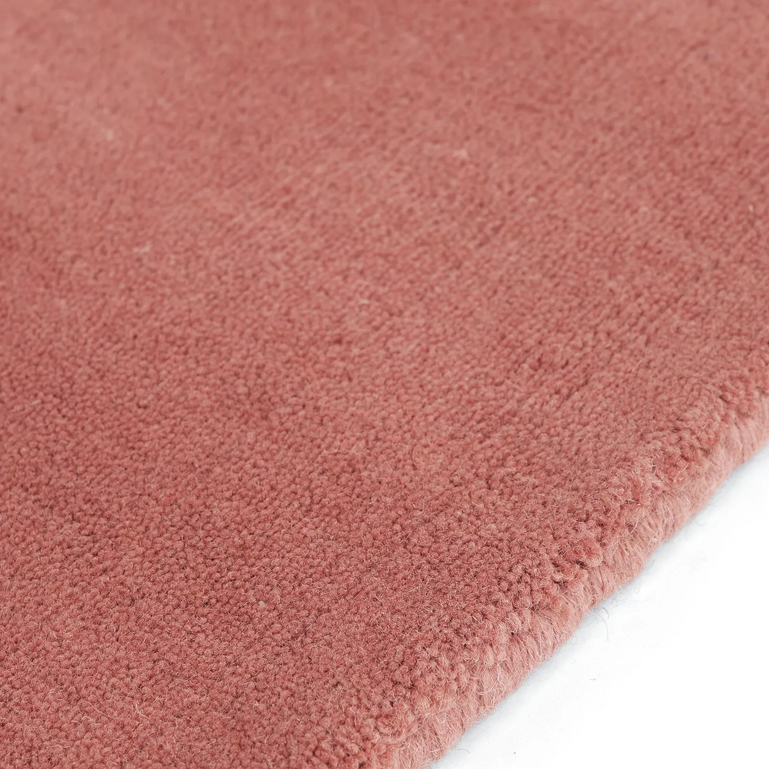 Wool rug - Rozel Handloom Wool Premium (dusty red)