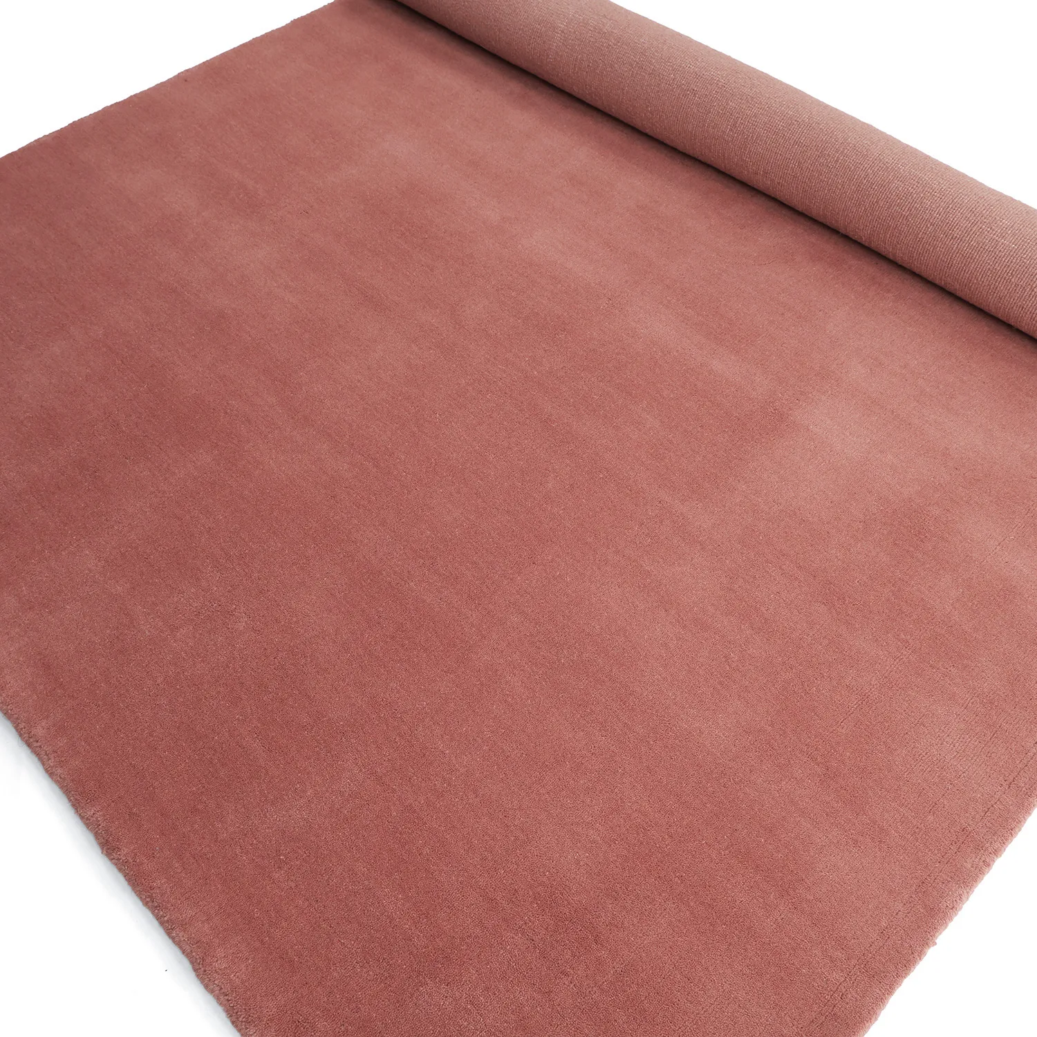 Wool rug - Rozel Handloom Wool Premium (dusty red)