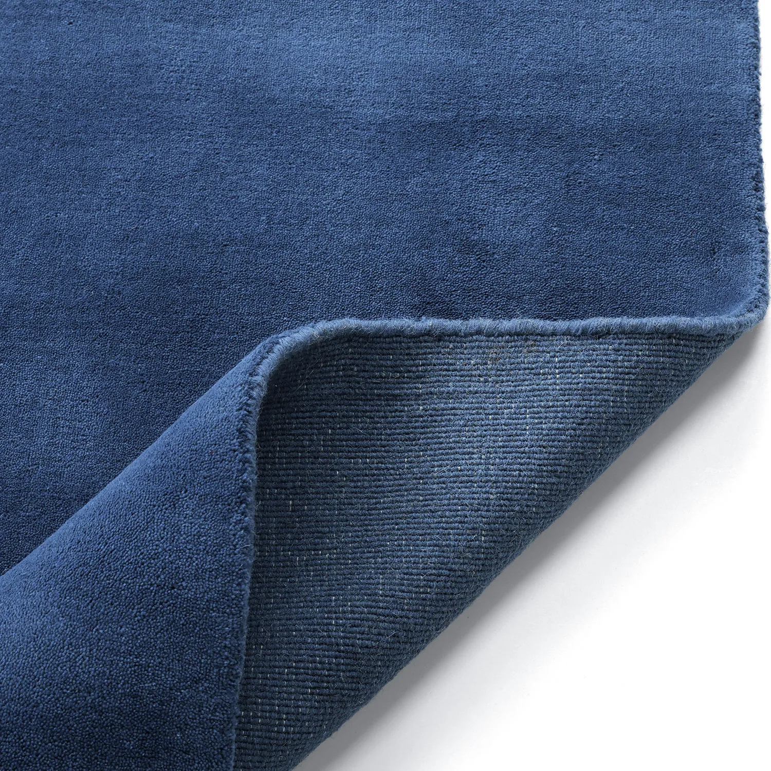 Wool rug - Rozel Handloom Wool Premium (navy)