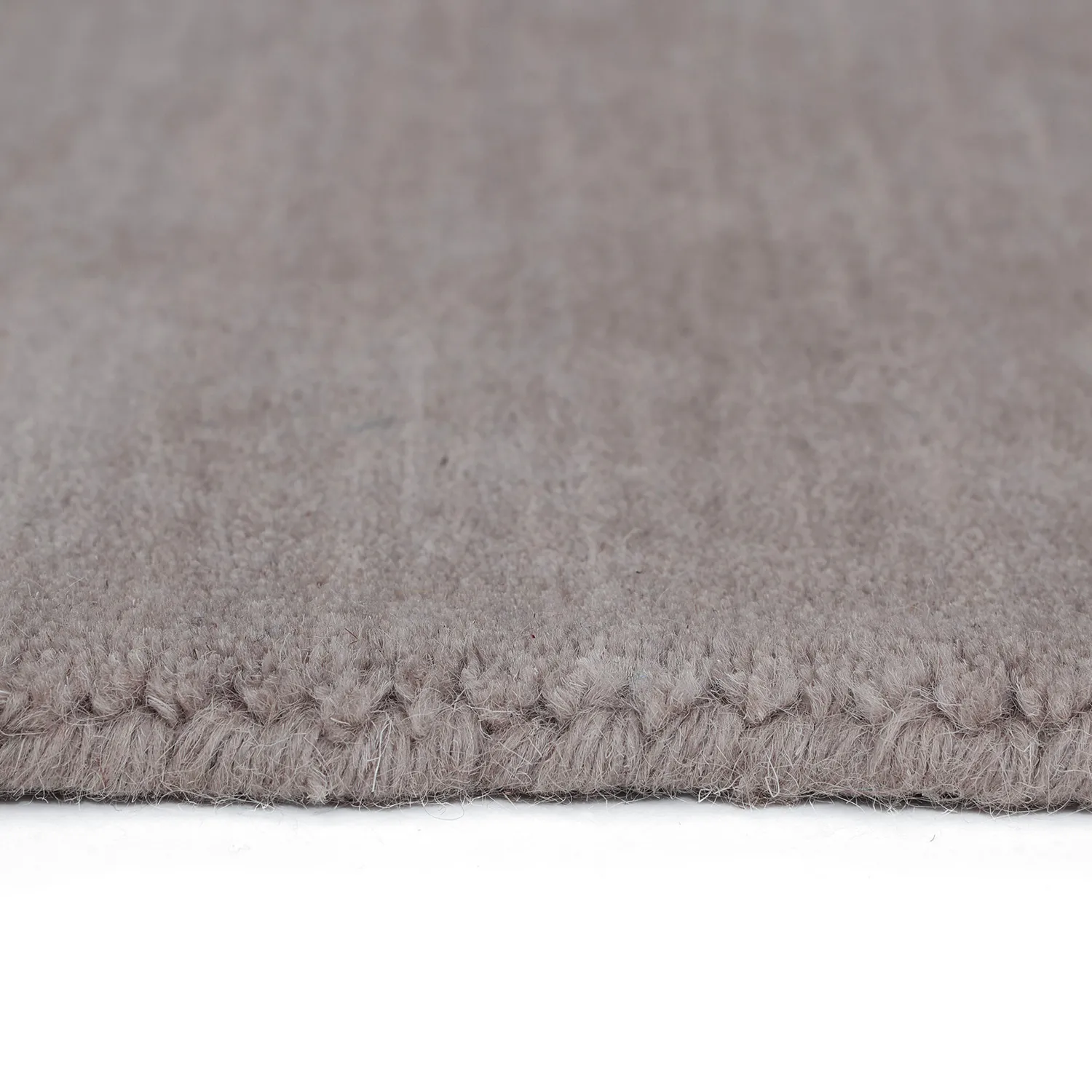 Wool rug - Rozel Handloom Wool Premium (light taupe)