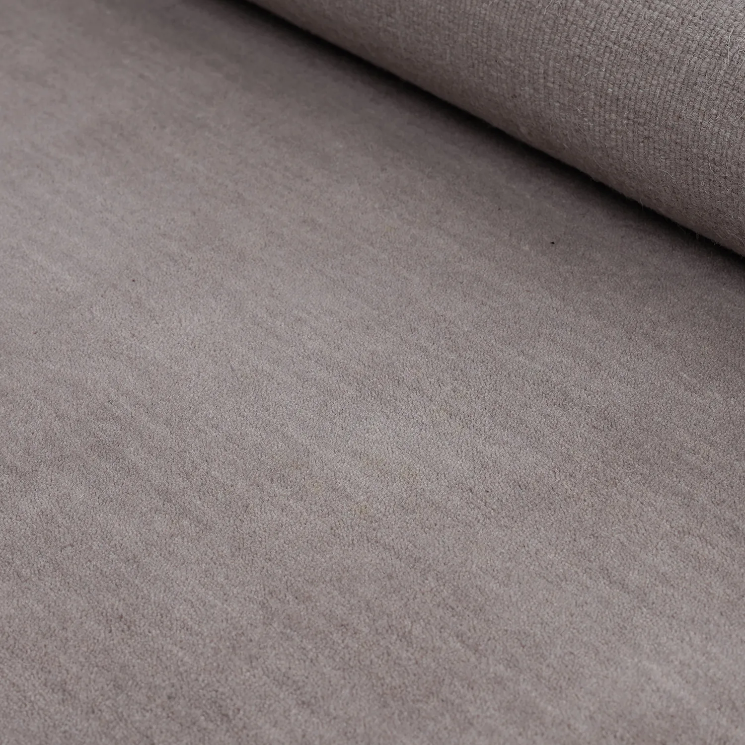 Wool rug - Rozel Handloom Wool Premium (light taupe)