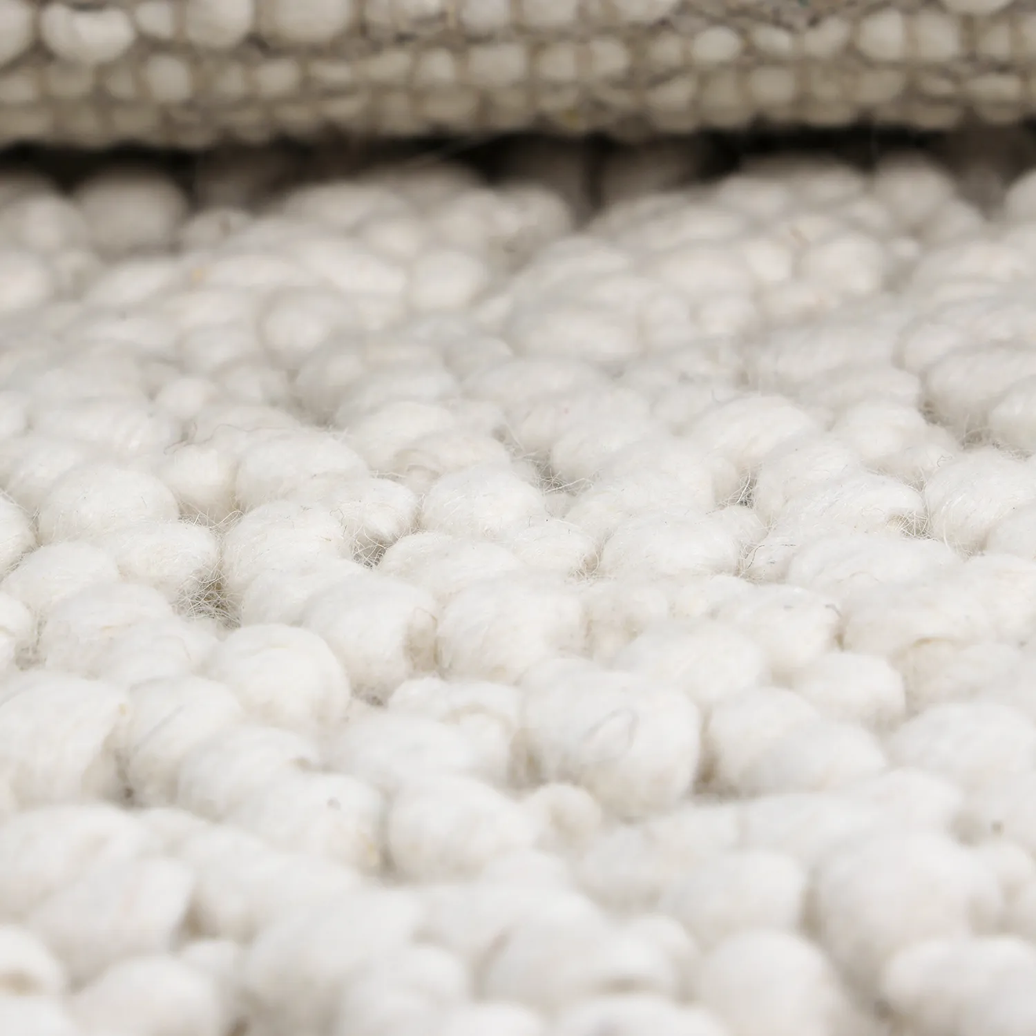 Wool rug - Sala Irregular Wool Bubble (cream)