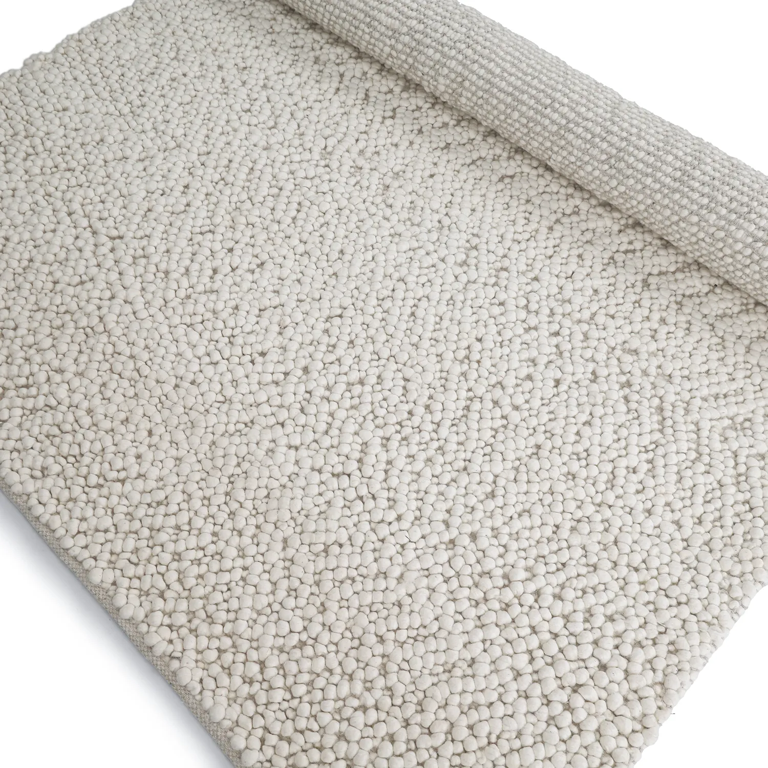 Wool rug - Sala Irregular Wool Bubble (cream)