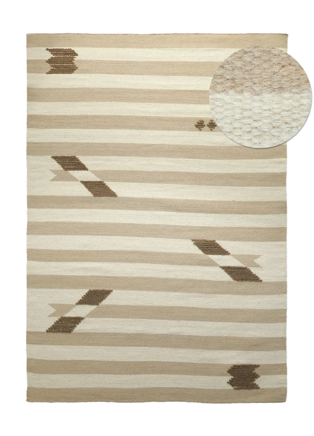 Wool rug - Serpa (cream)