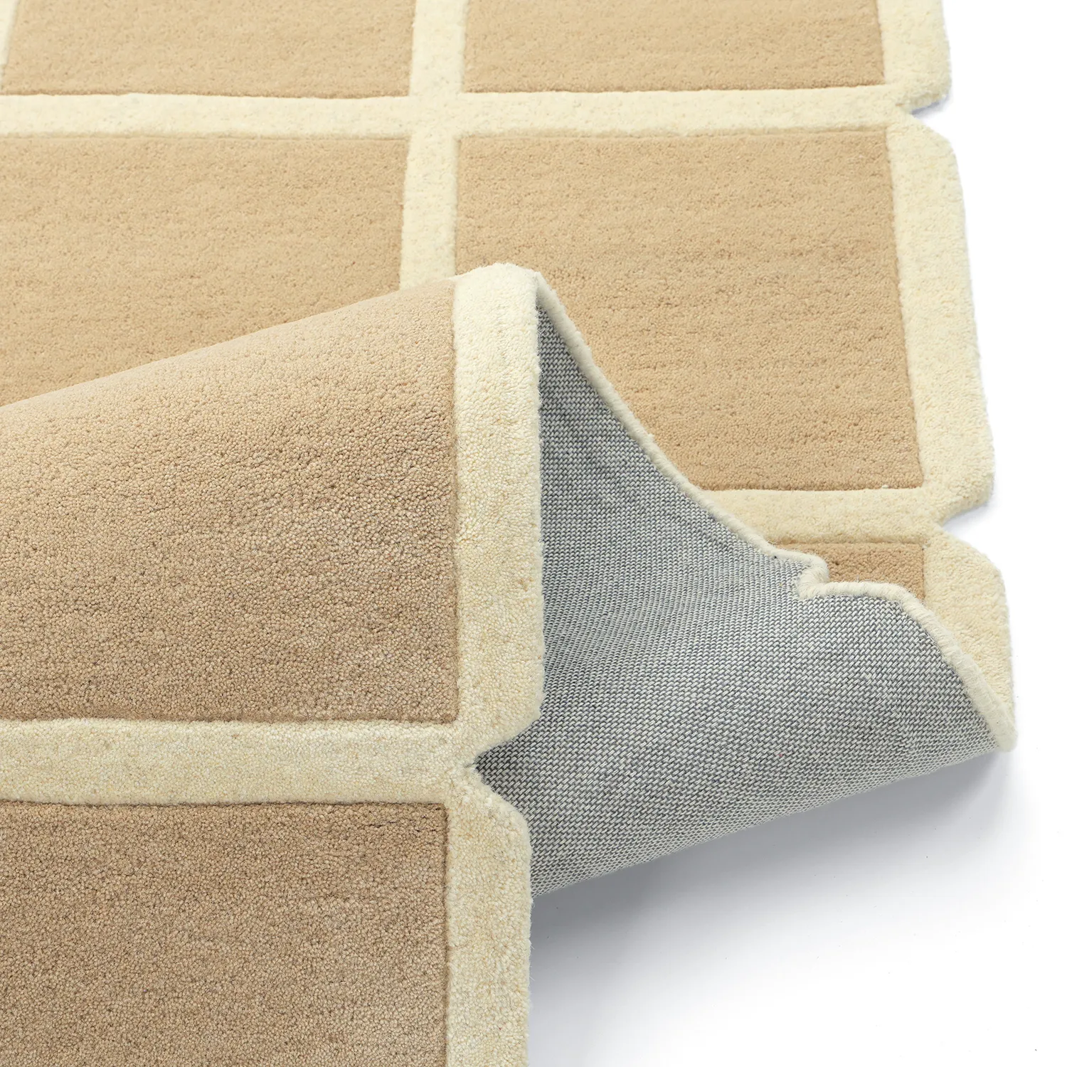Wool rug - Syl Hand Tufted Wool Premium (beige/cream)