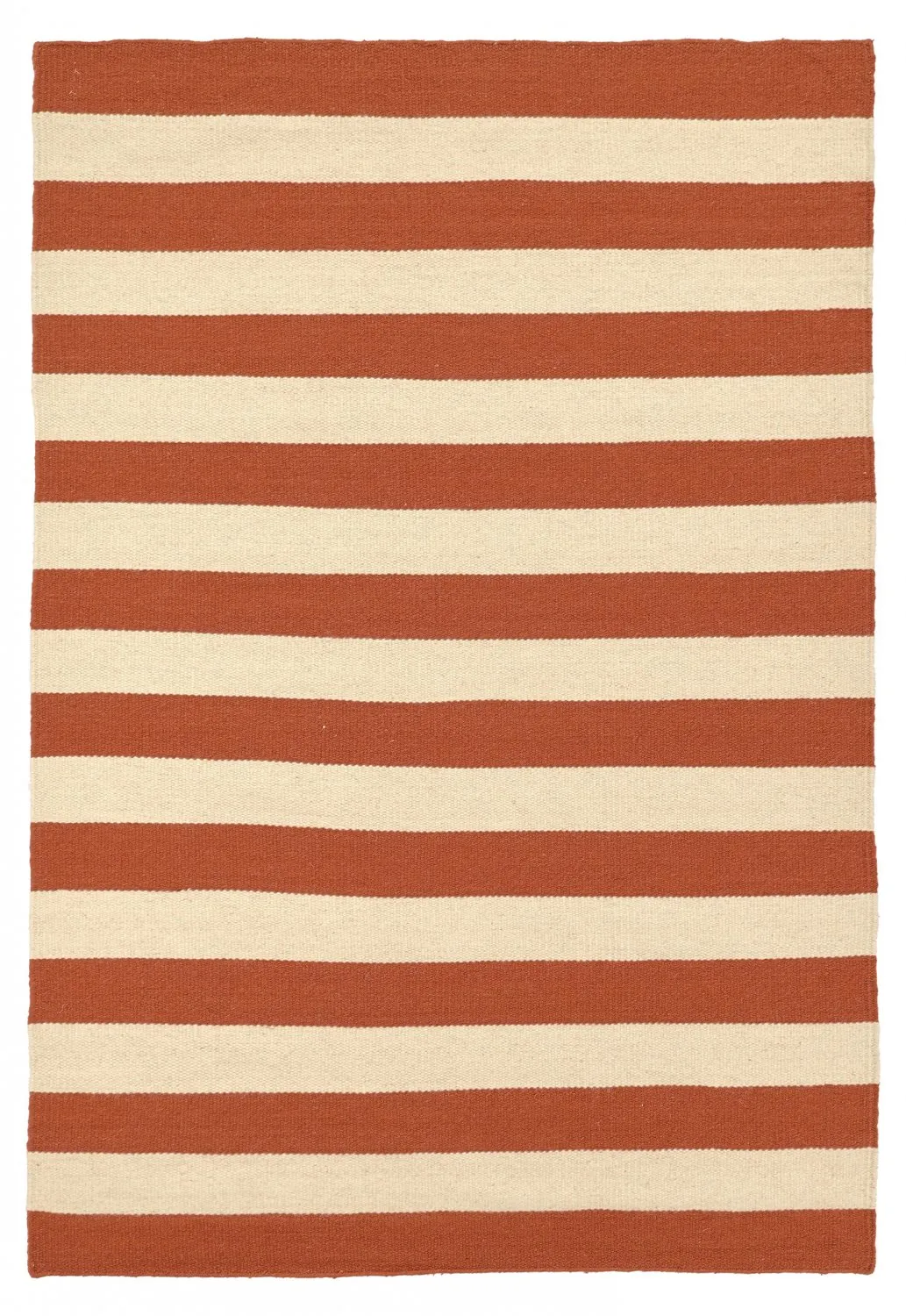 Wool rug - Torquay (cinnamon/white)
