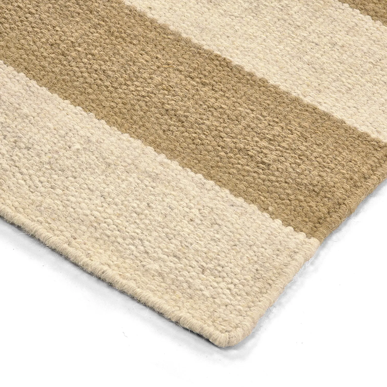Wool rug - Torquay (white/beige)