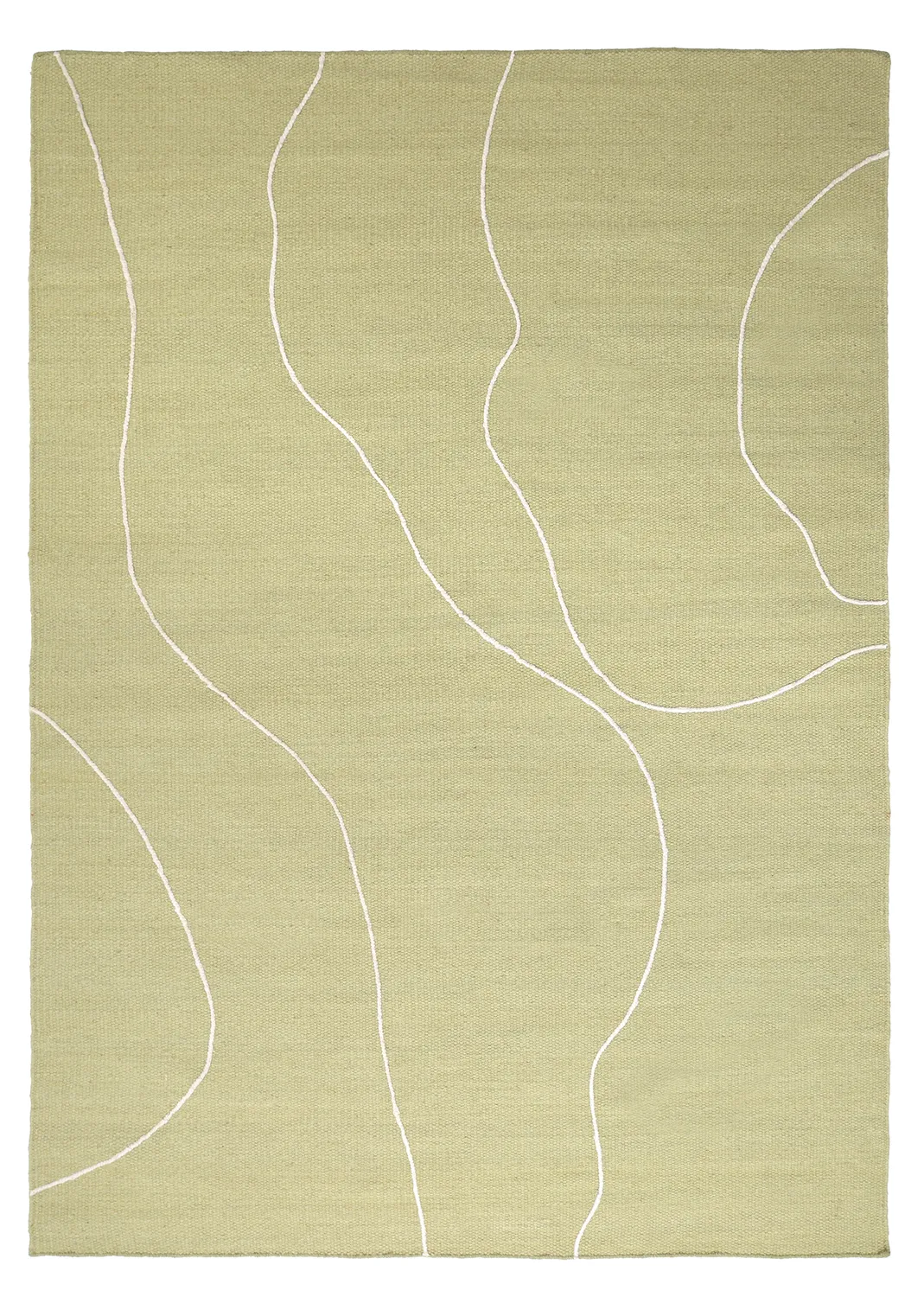 Wool rug - Viseu (green)