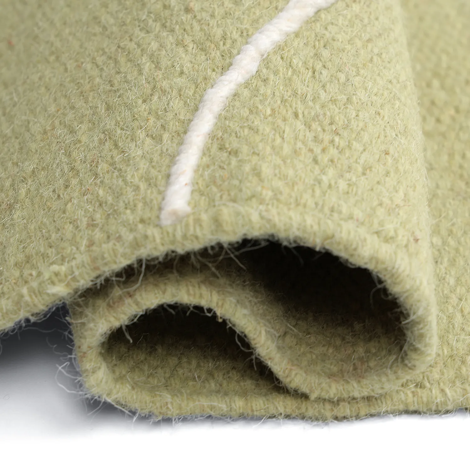 Wool rug - Viseu (green)