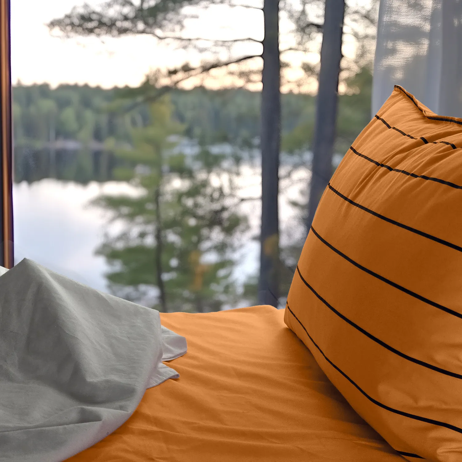 Bed sheet - Asteria (apricot)