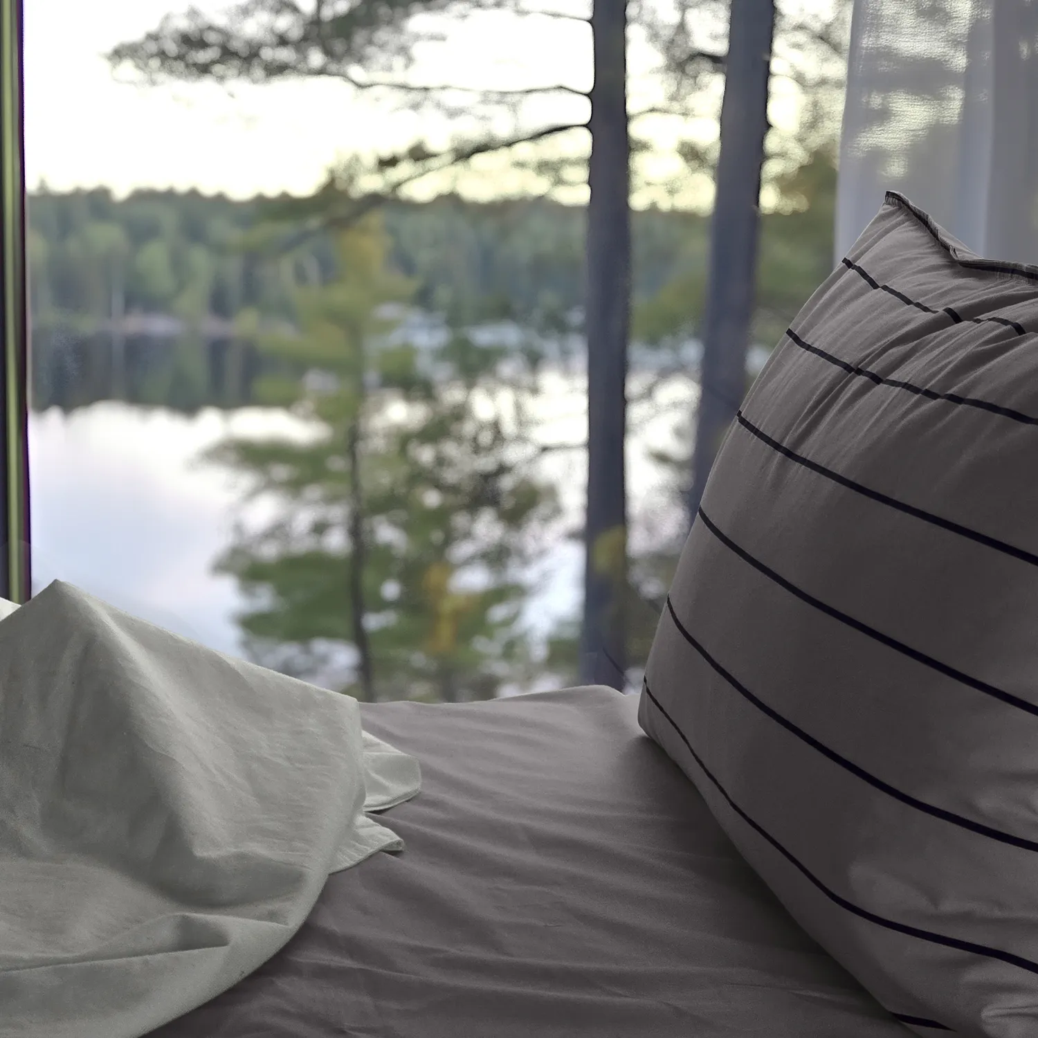 Bed sheet - Asteria (dark grey)