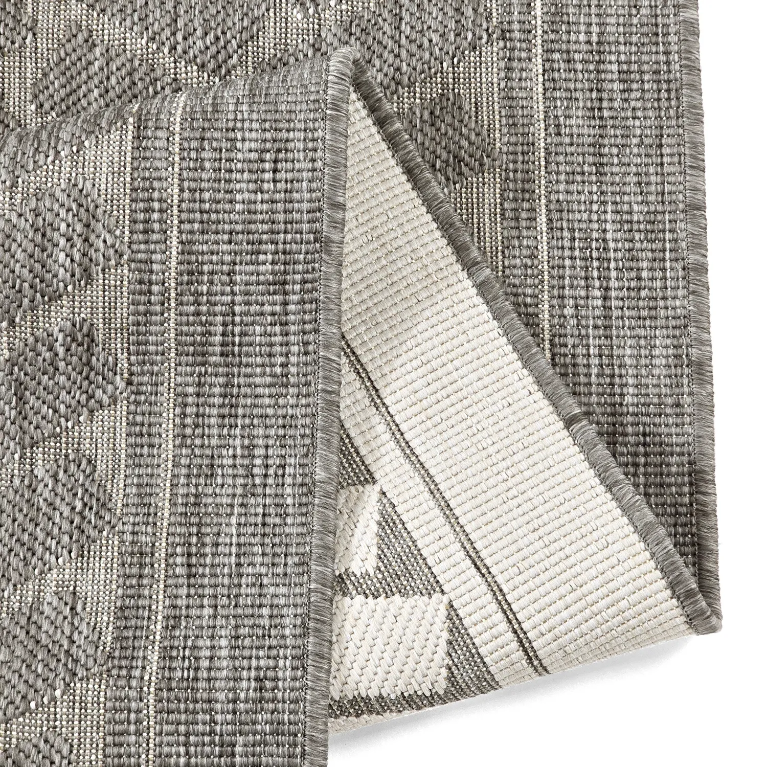 Indoor/Outdoor rug - Aria (grey)