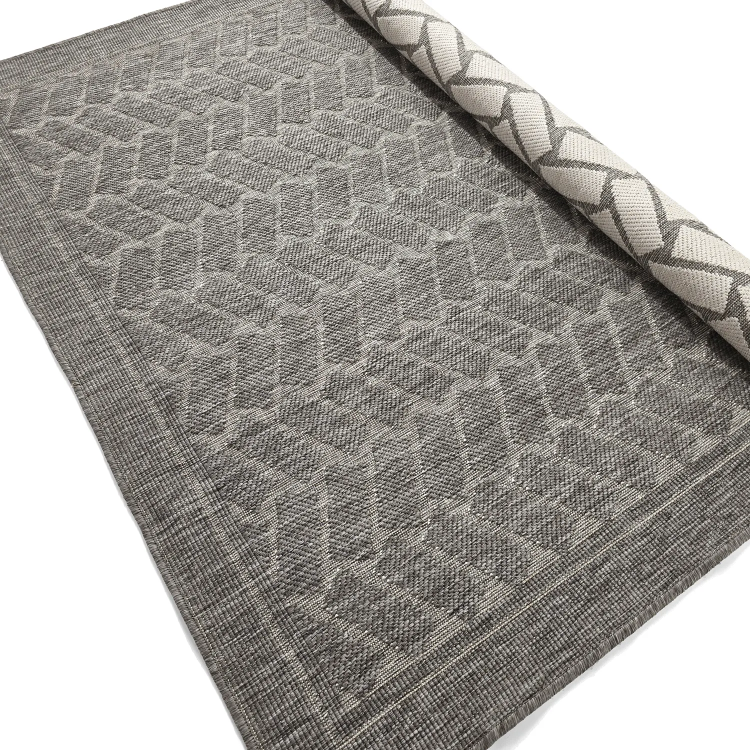 Indoor/Outdoor rug - Aria (grey)