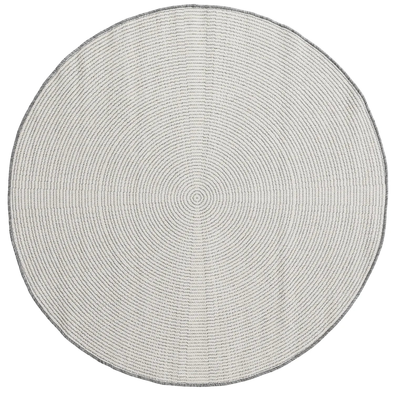 Round rug - Indoor/Outdoor Arlo (grey)