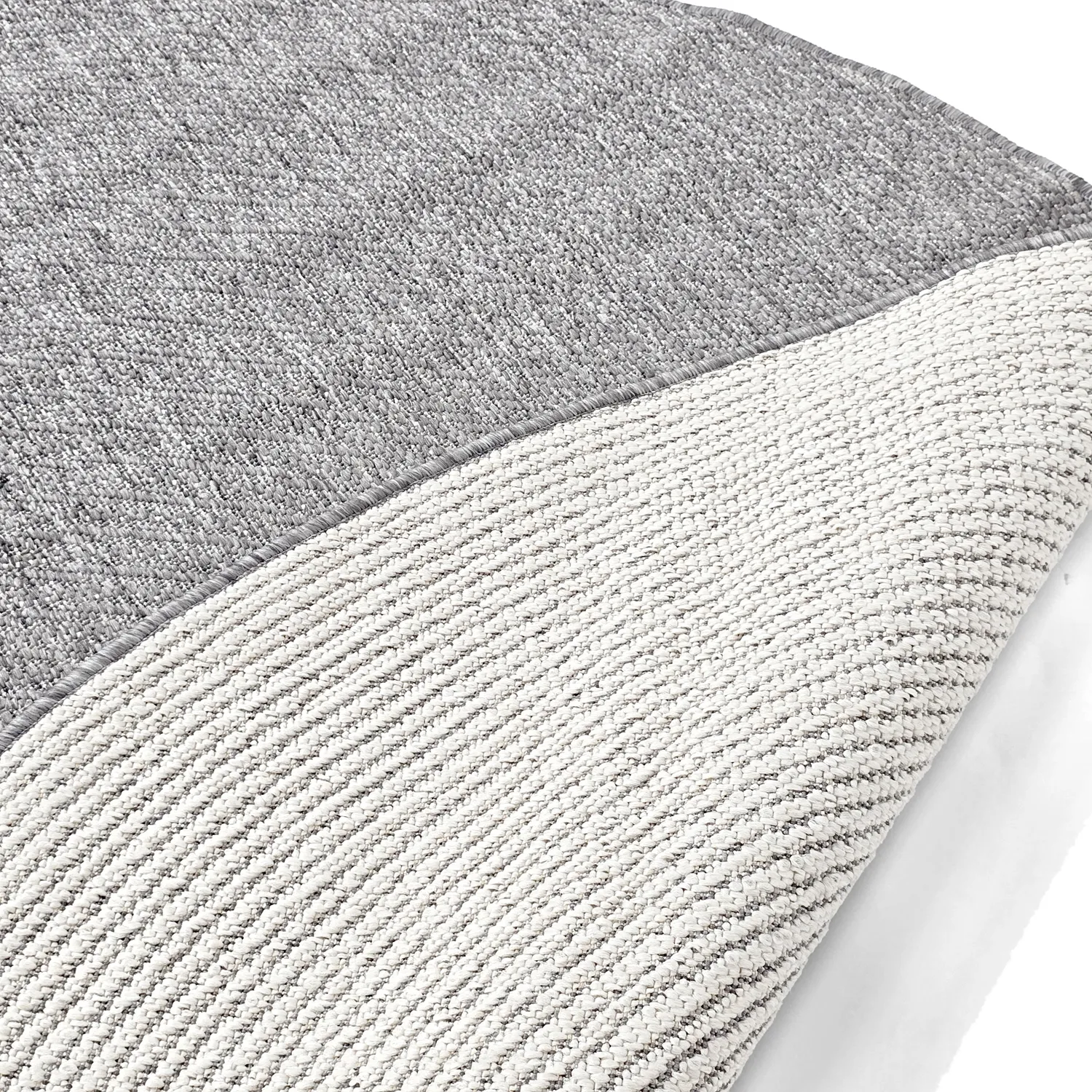 Round rug - Indoor/Outdoor Arlo (grey)