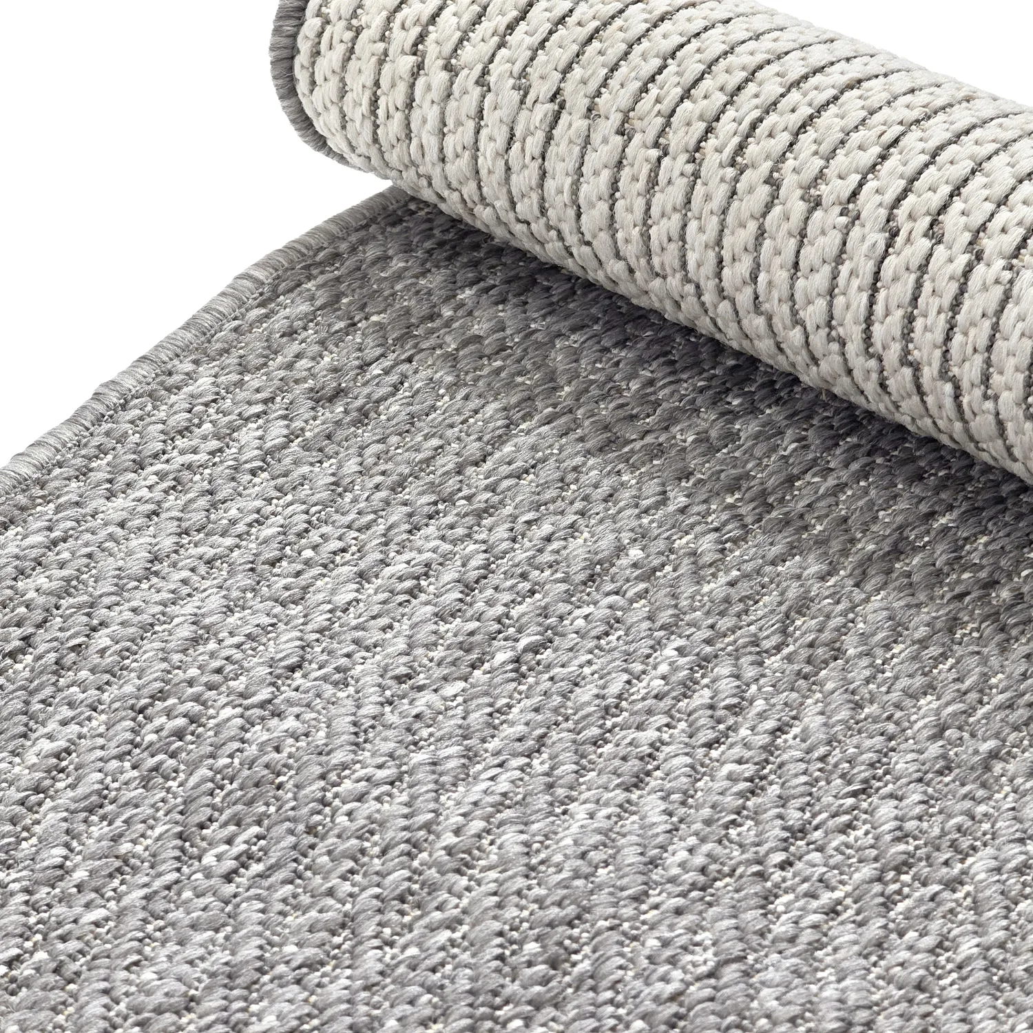 Round rug - Indoor/Outdoor Arlo (grey)