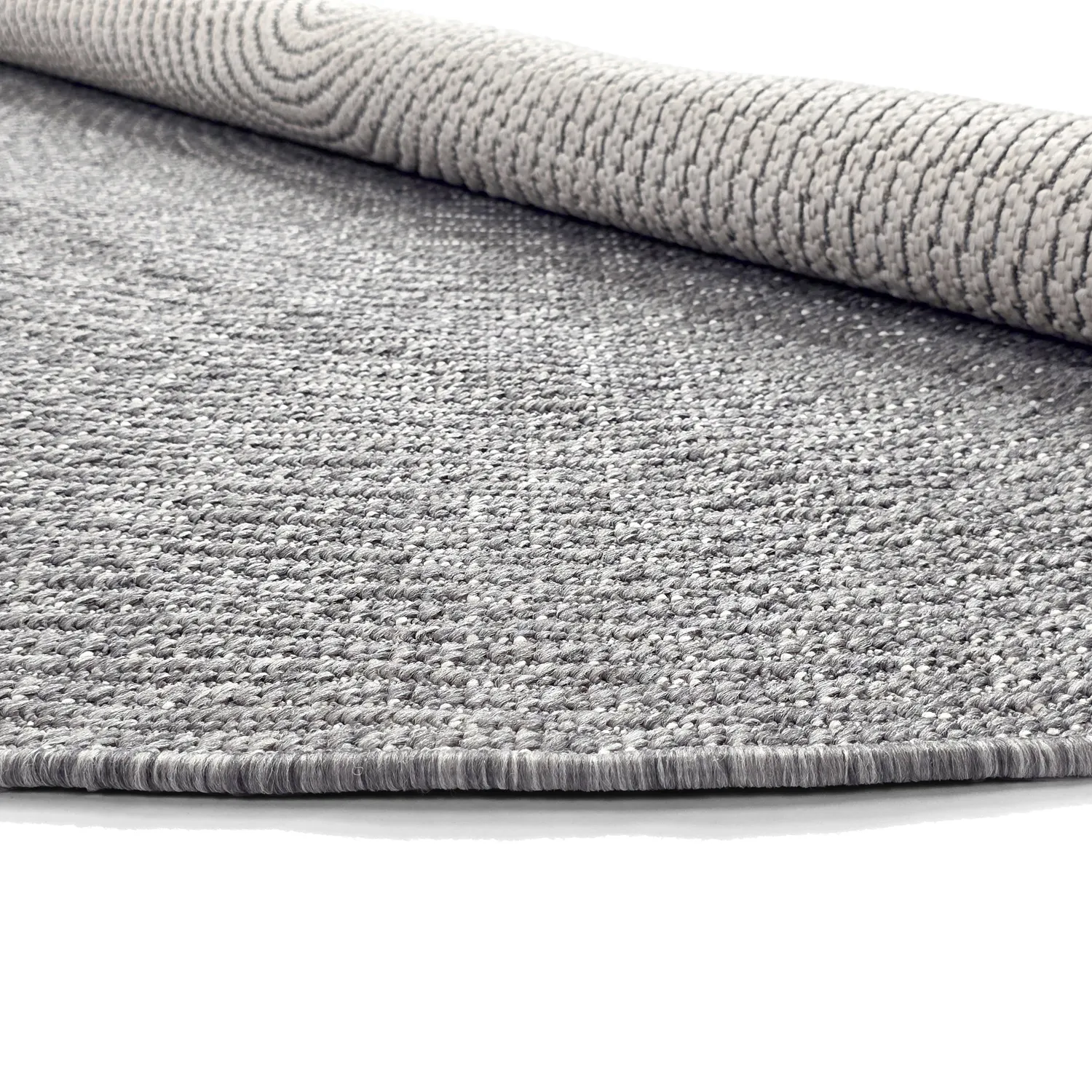 Round rug - Indoor/Outdoor Arlo (grey)