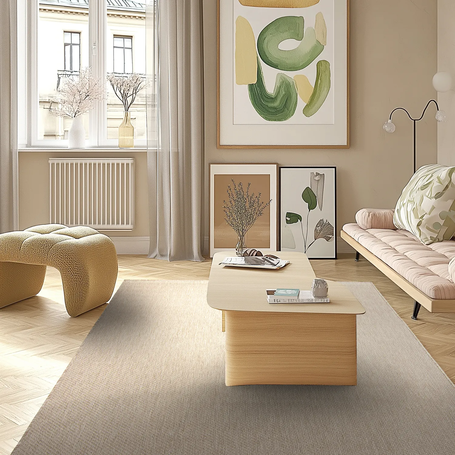 Indoor/Outdoor rug - Bennett (beige)