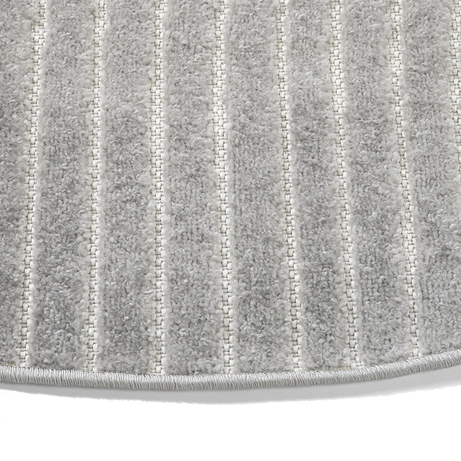 Round rug - Indoor/Outdoor Devon (grey)