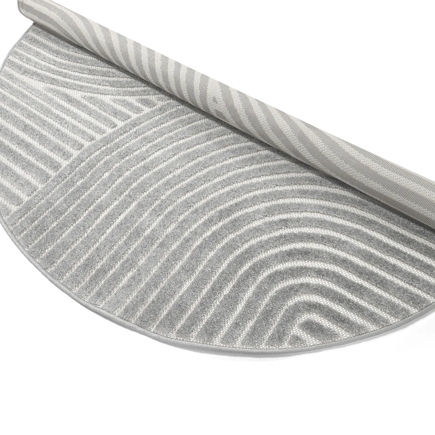 Round rug - Indoor/Outdoor Devon (grey)
