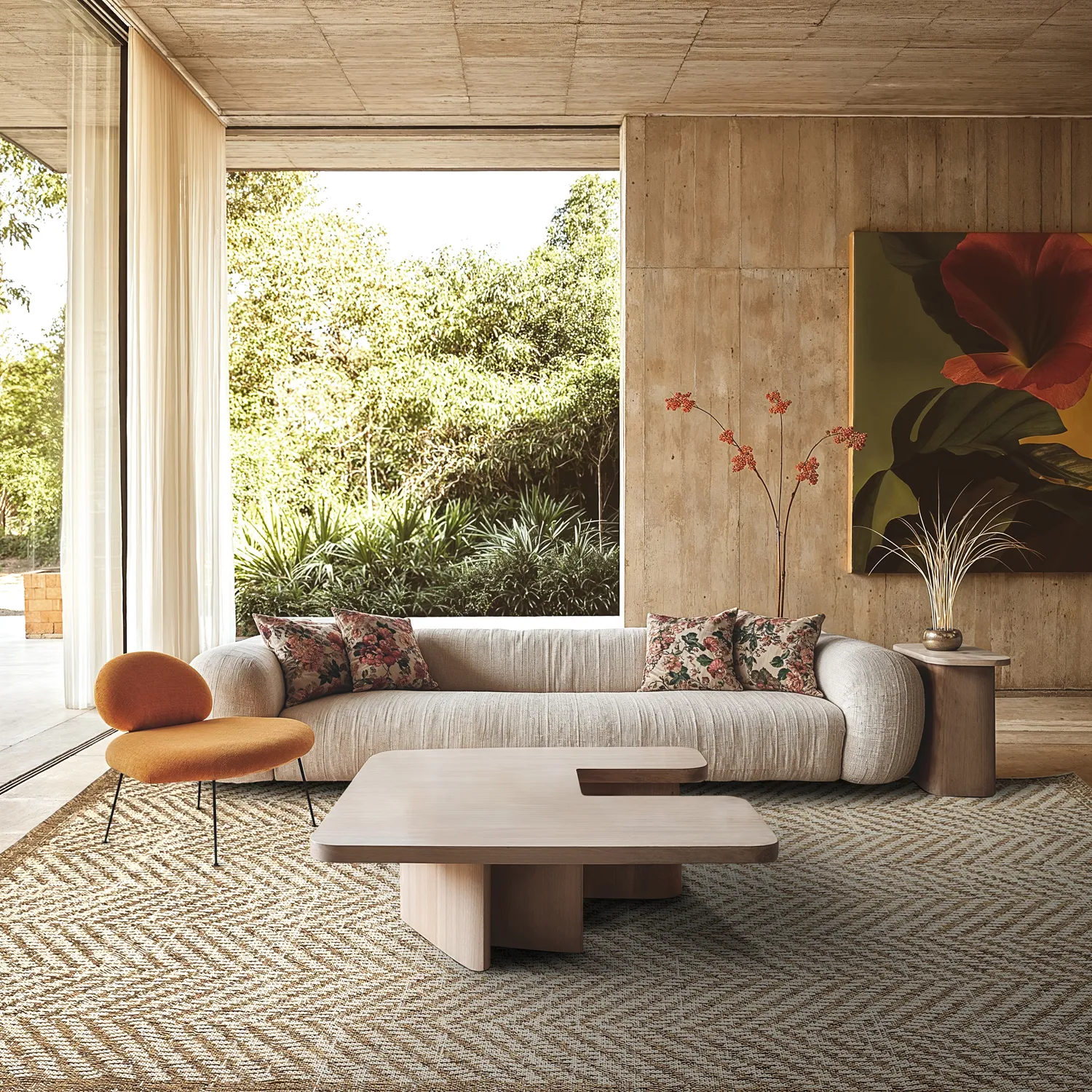 Indoor/Outdoor rug - Donora (brown)