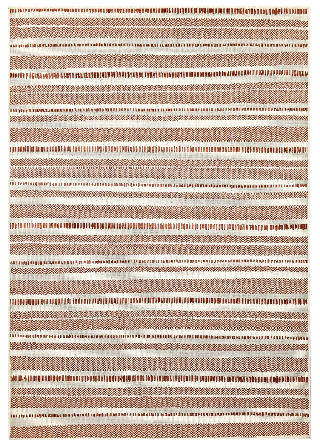 Indoor/Outdoor rug - Ethan (orange)