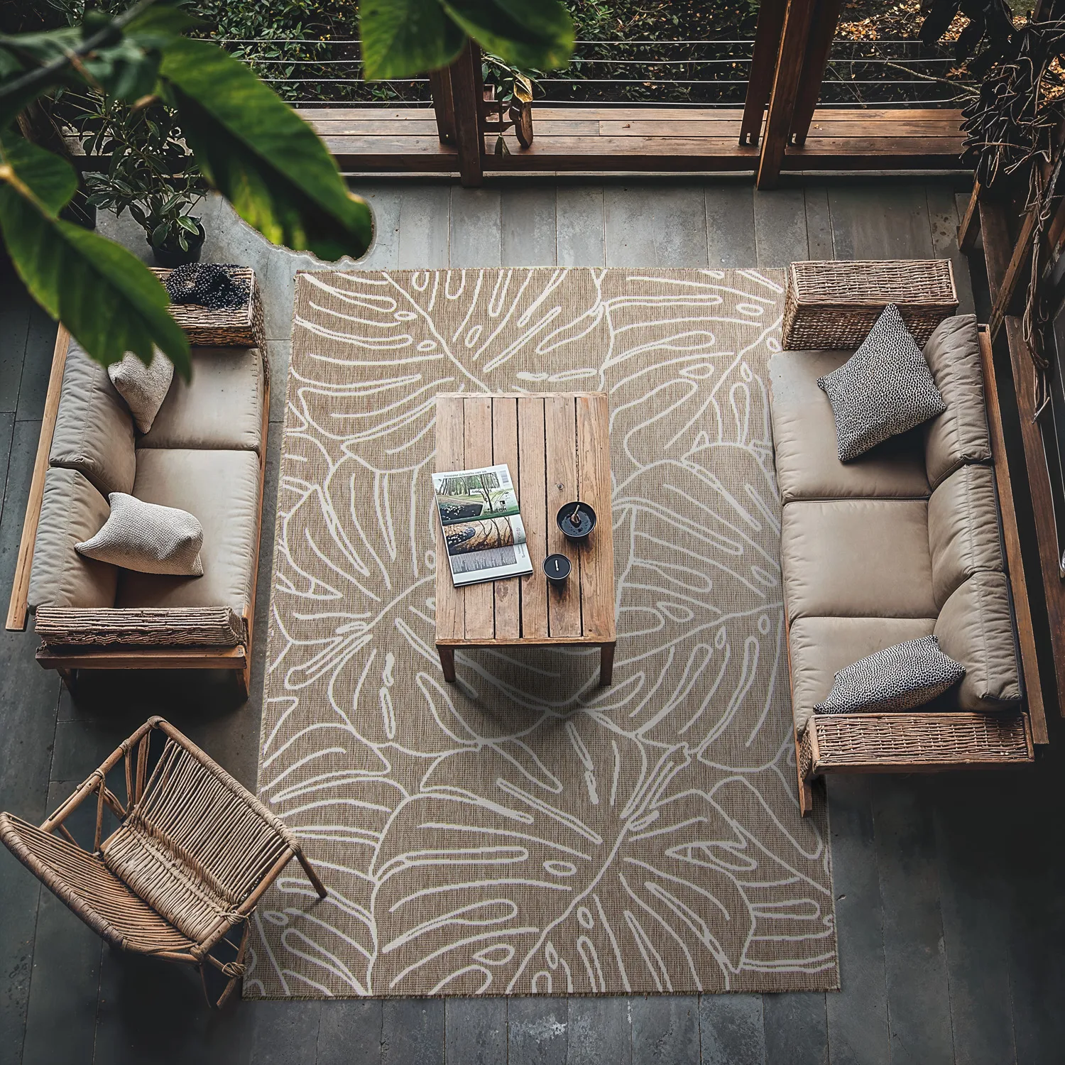 Indoor/Outdoor rug - Francis (beige)