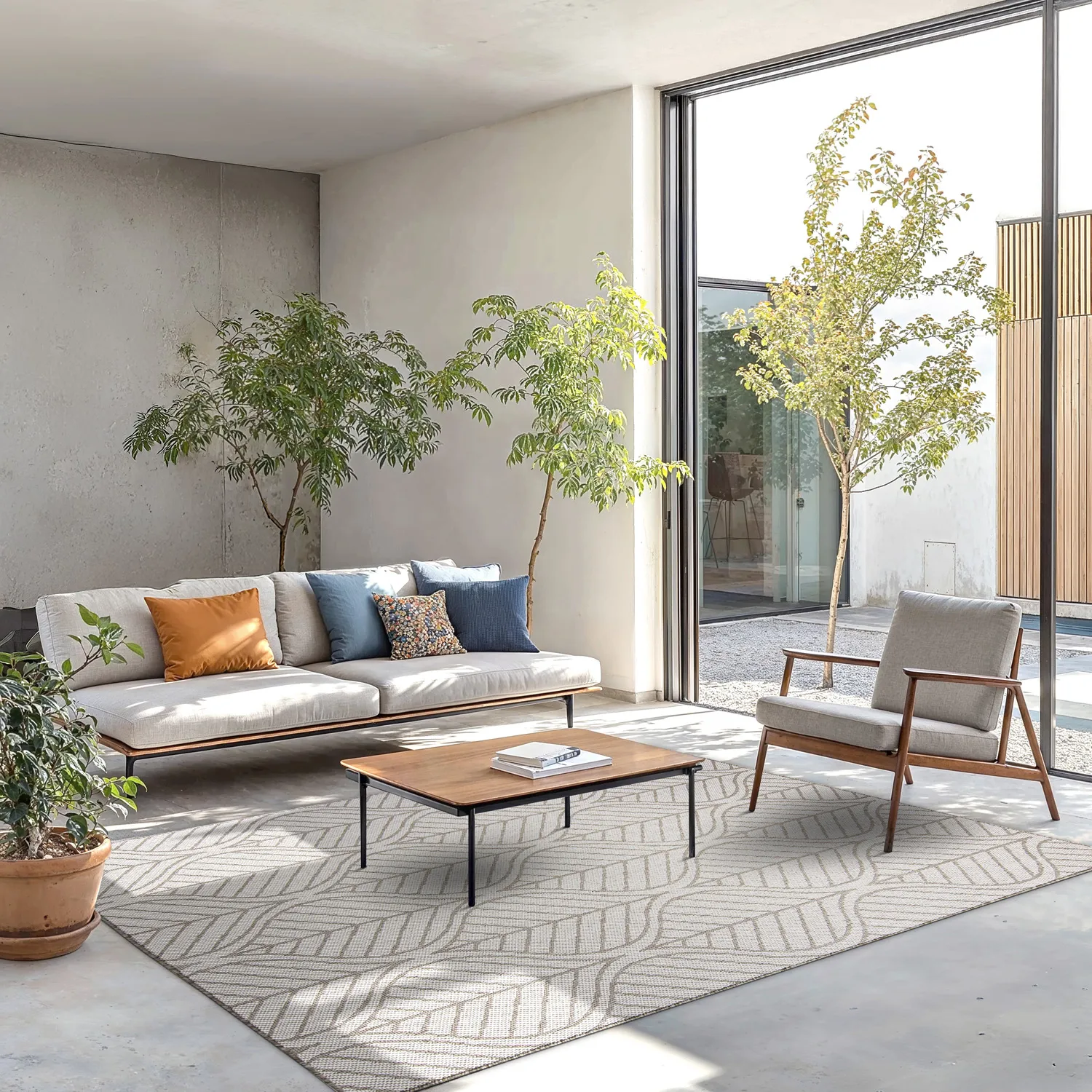Indoor/Outdoor rug - Harvey (beige)