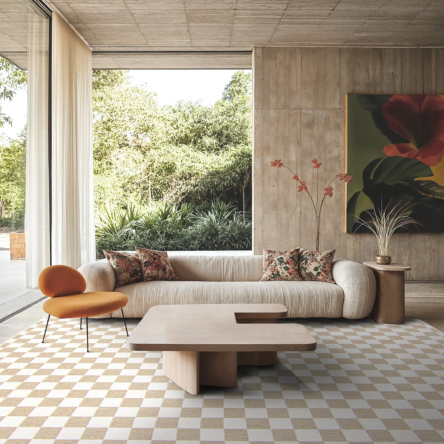 Indoor/Outdoor rug - Lucida (beige)