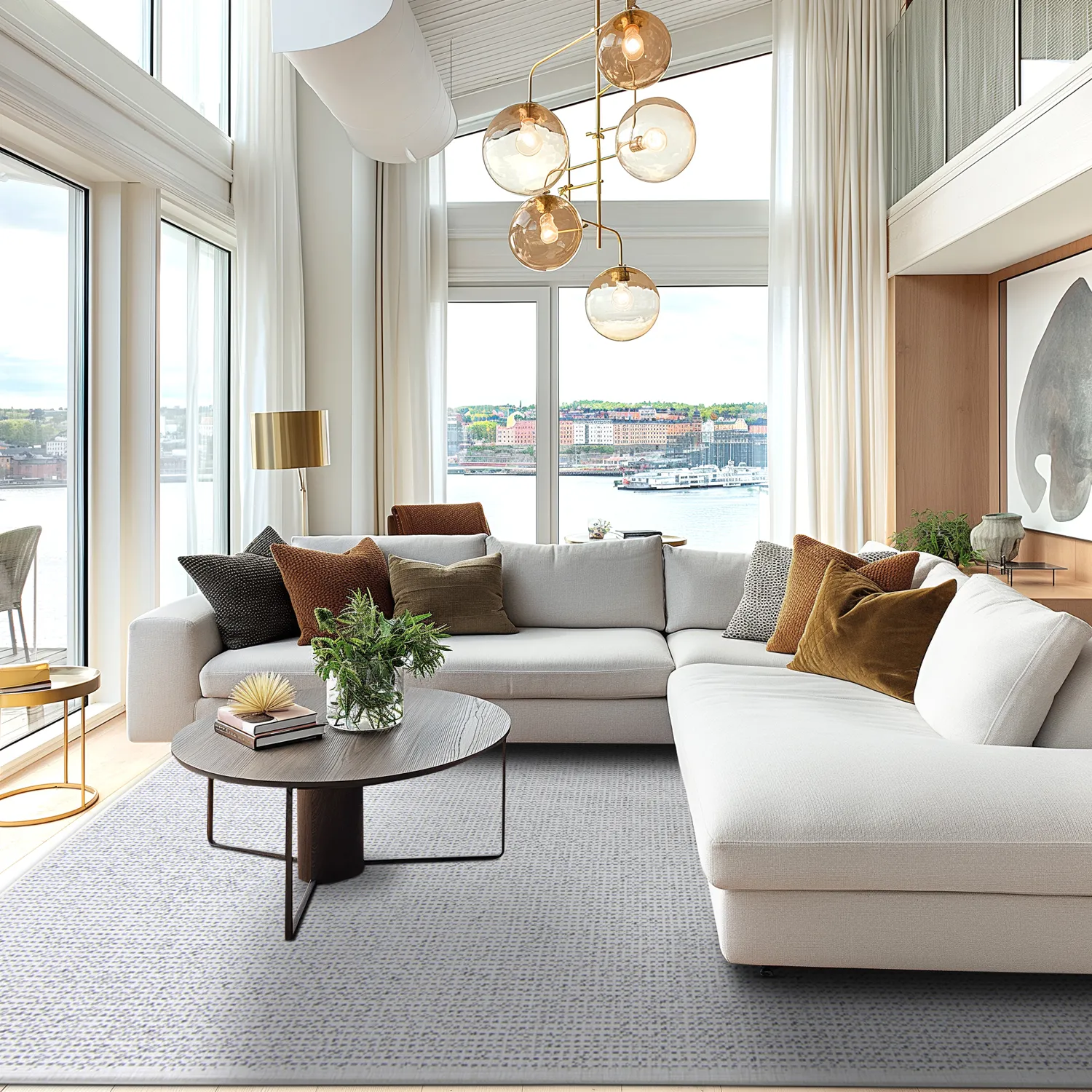 Indoor/Outdoor rug - Tromsø (silver)
