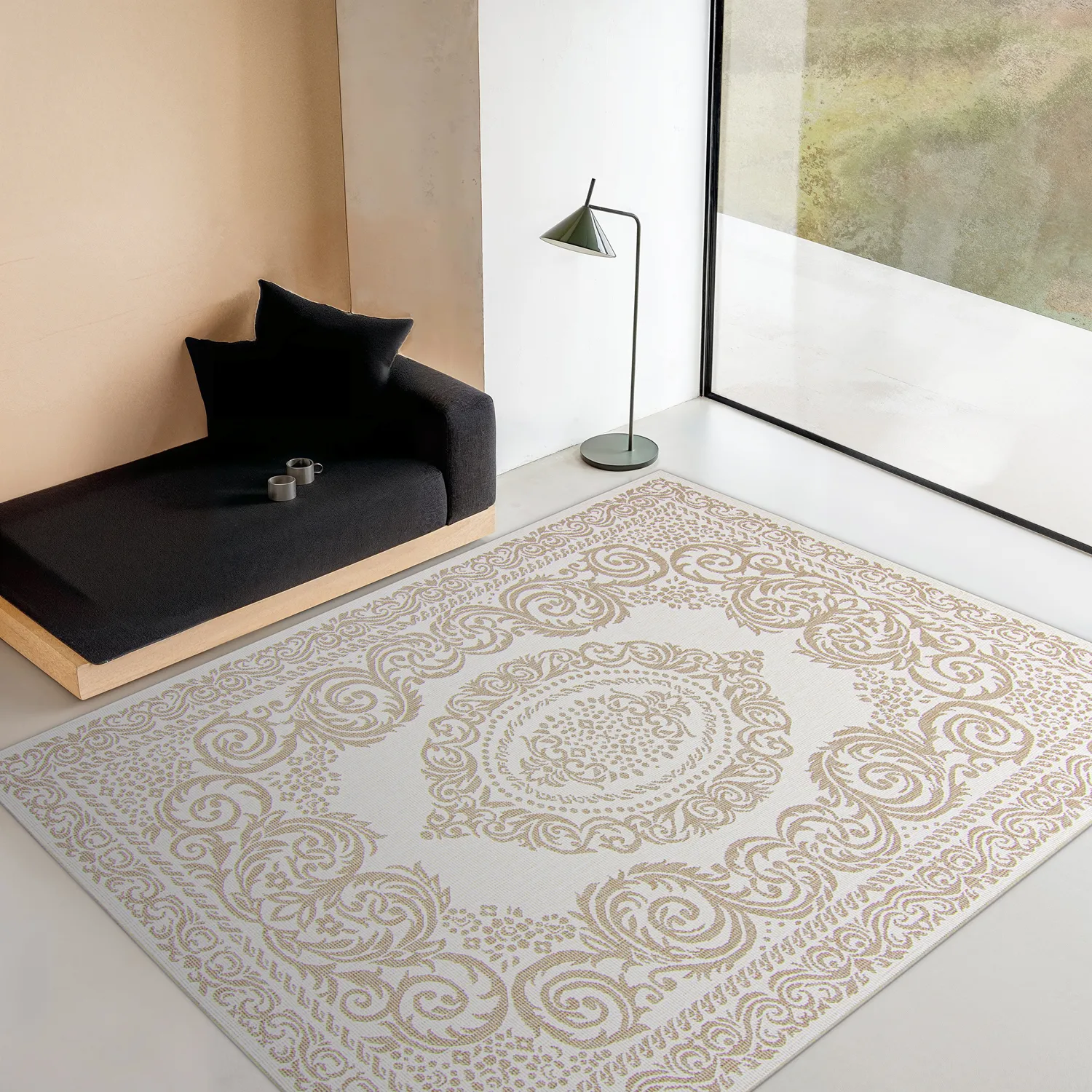 Indoor/Outdoor rug - Sylvaine (beige)