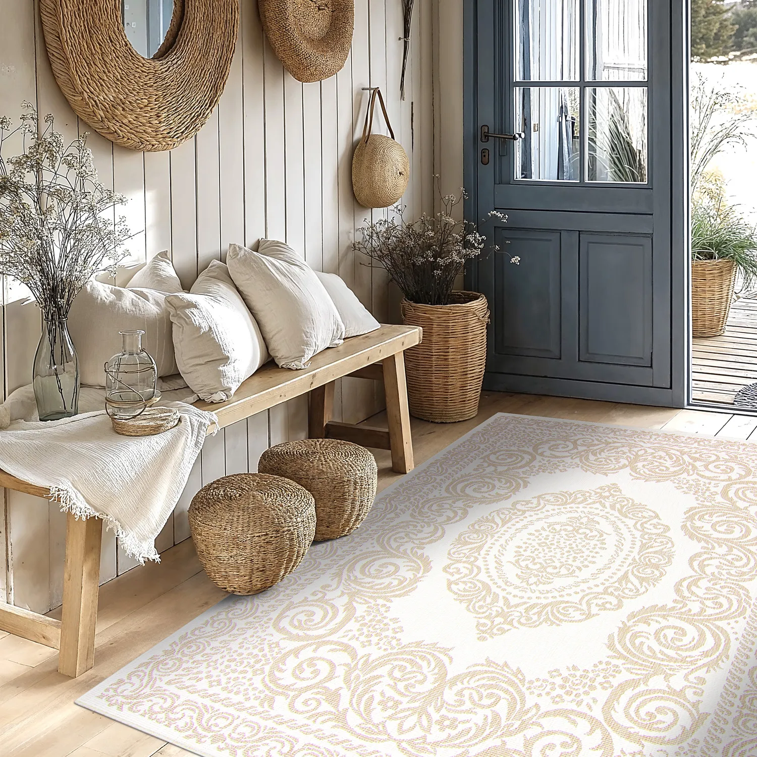 Indoor/Outdoor rug - Sylvaine (beige)