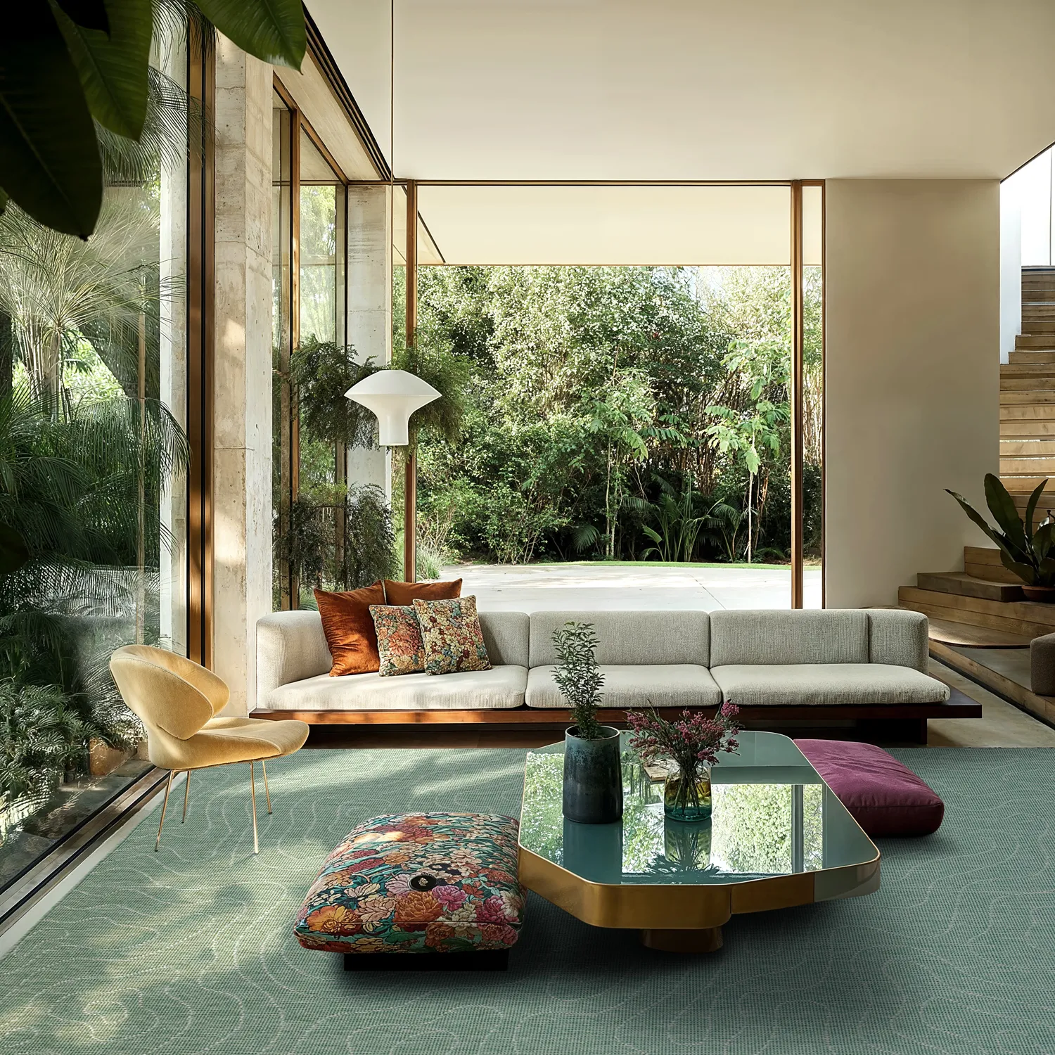 Indoor/Outdoor rug - Thurman (green)