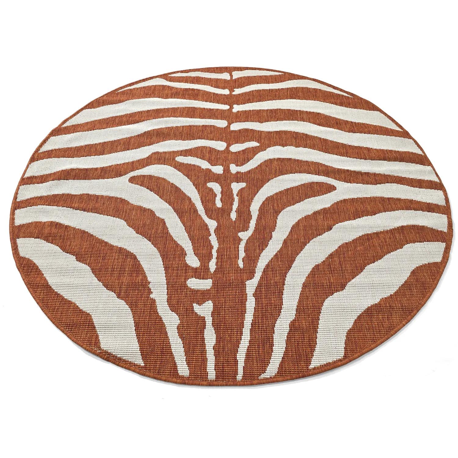 Round rug - Indoor/Outdoor Winona (orange)