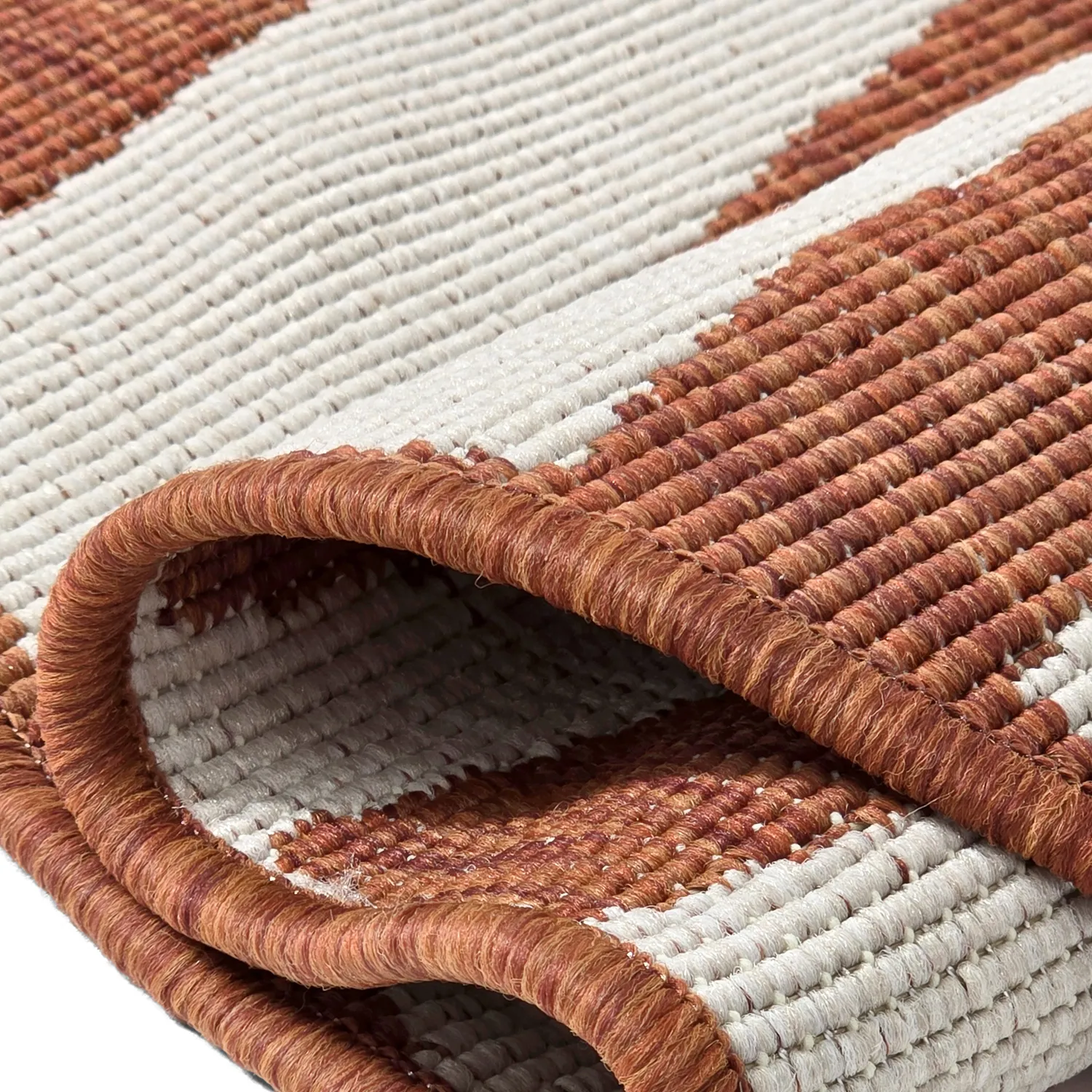 Round rug - Indoor/Outdoor Winona (orange)
