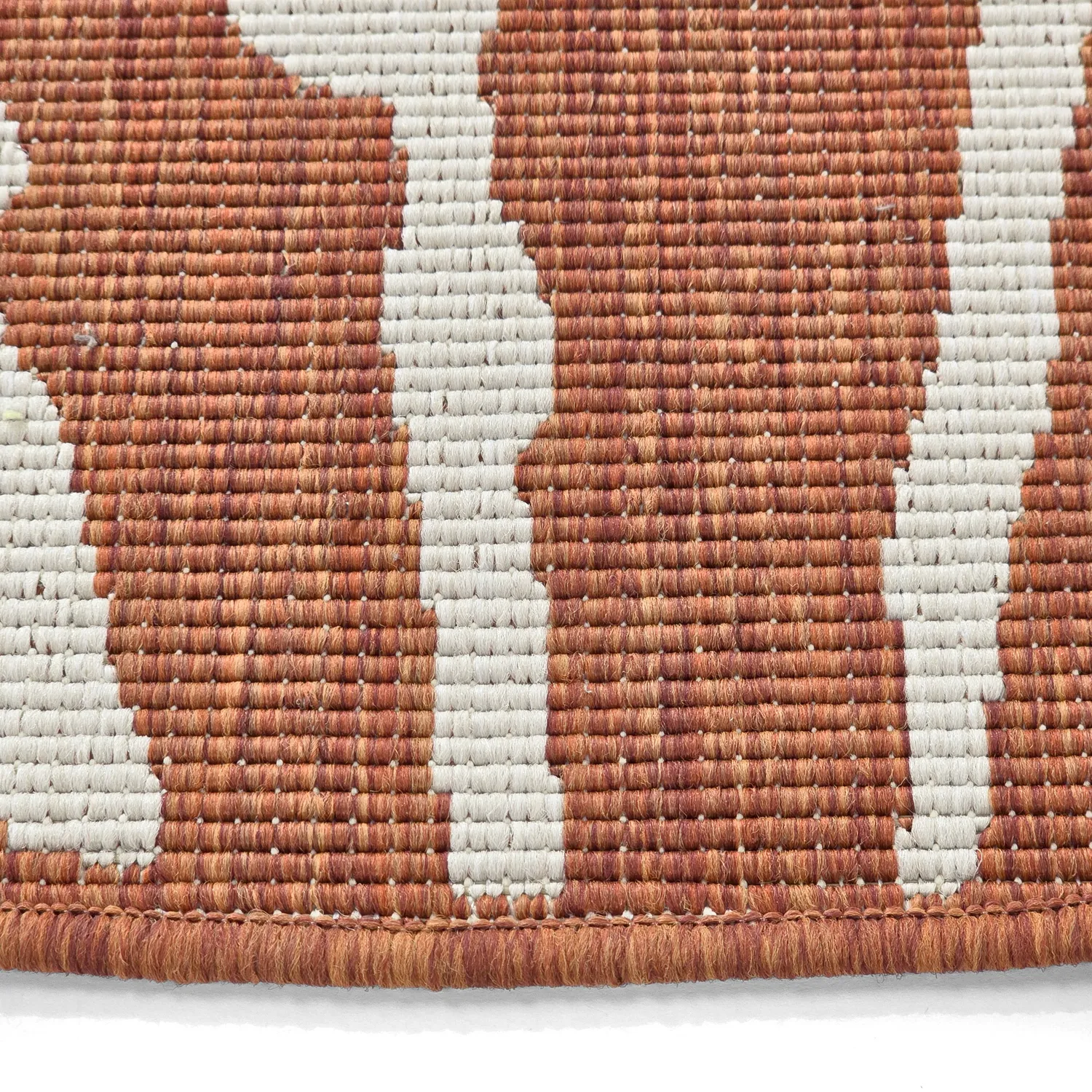 Round rug - Indoor/Outdoor Winona (orange)