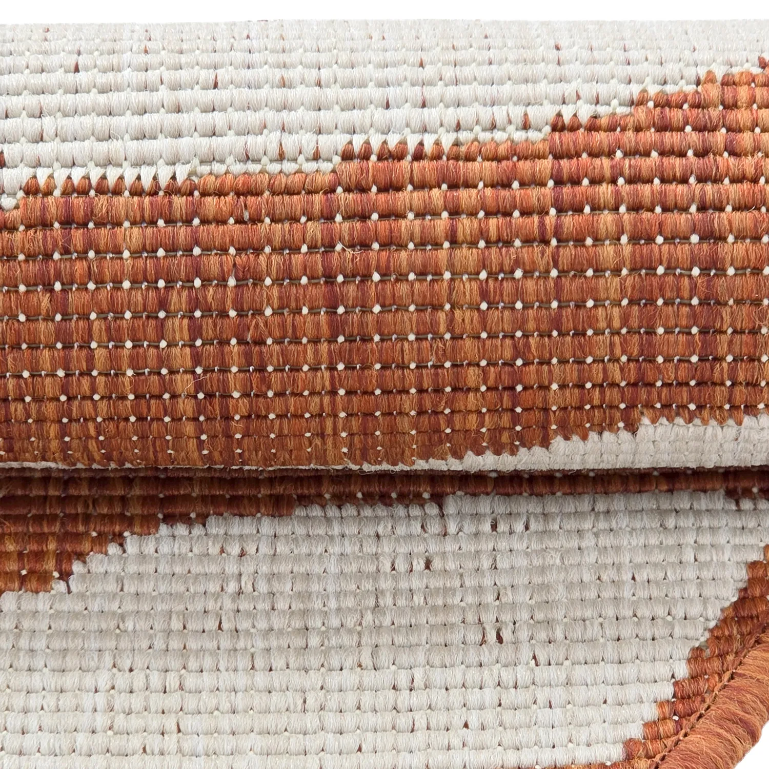 Round rug - Indoor/Outdoor Winona (orange)