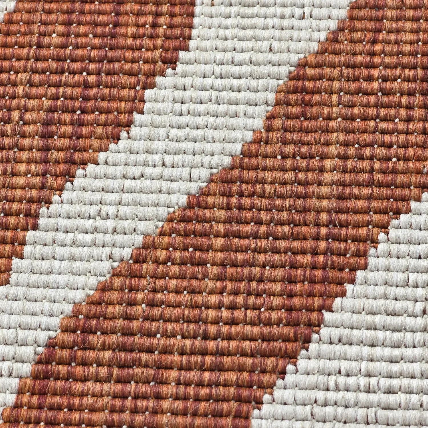 Round rug - Indoor/Outdoor Winona (orange)